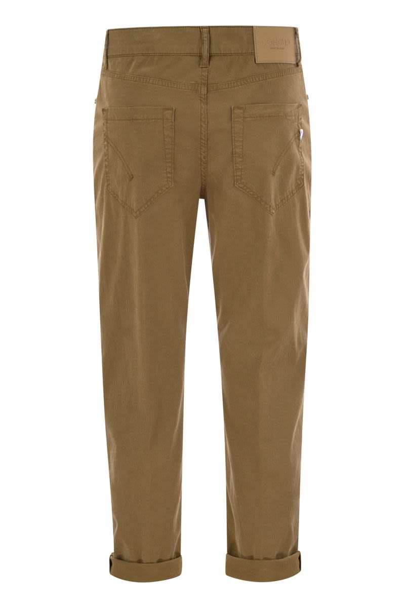 DONDUP Loose-Fitting Ankle Length Jeans