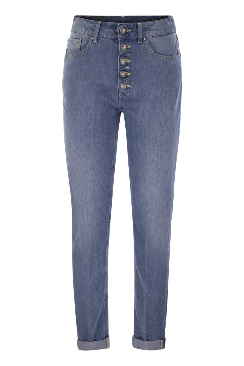 DONDUP Loose Fit Five-Pocket Jeans