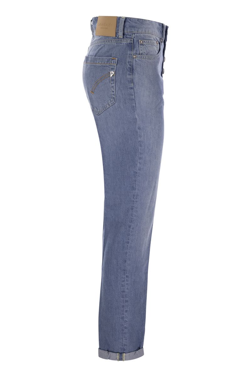 DONDUP Loose Fit Five-Pocket Jeans