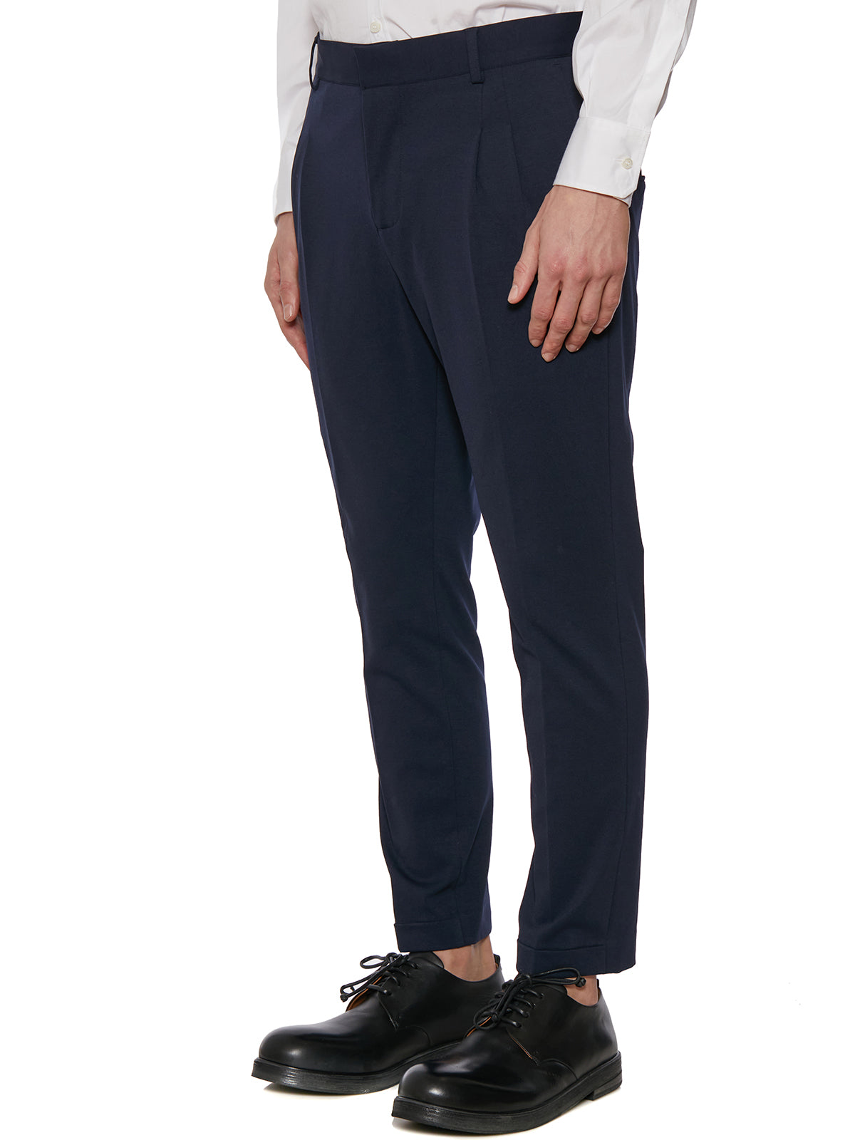DANIELE ALESSANDRINI Cotton Trousers for Men - Size 48