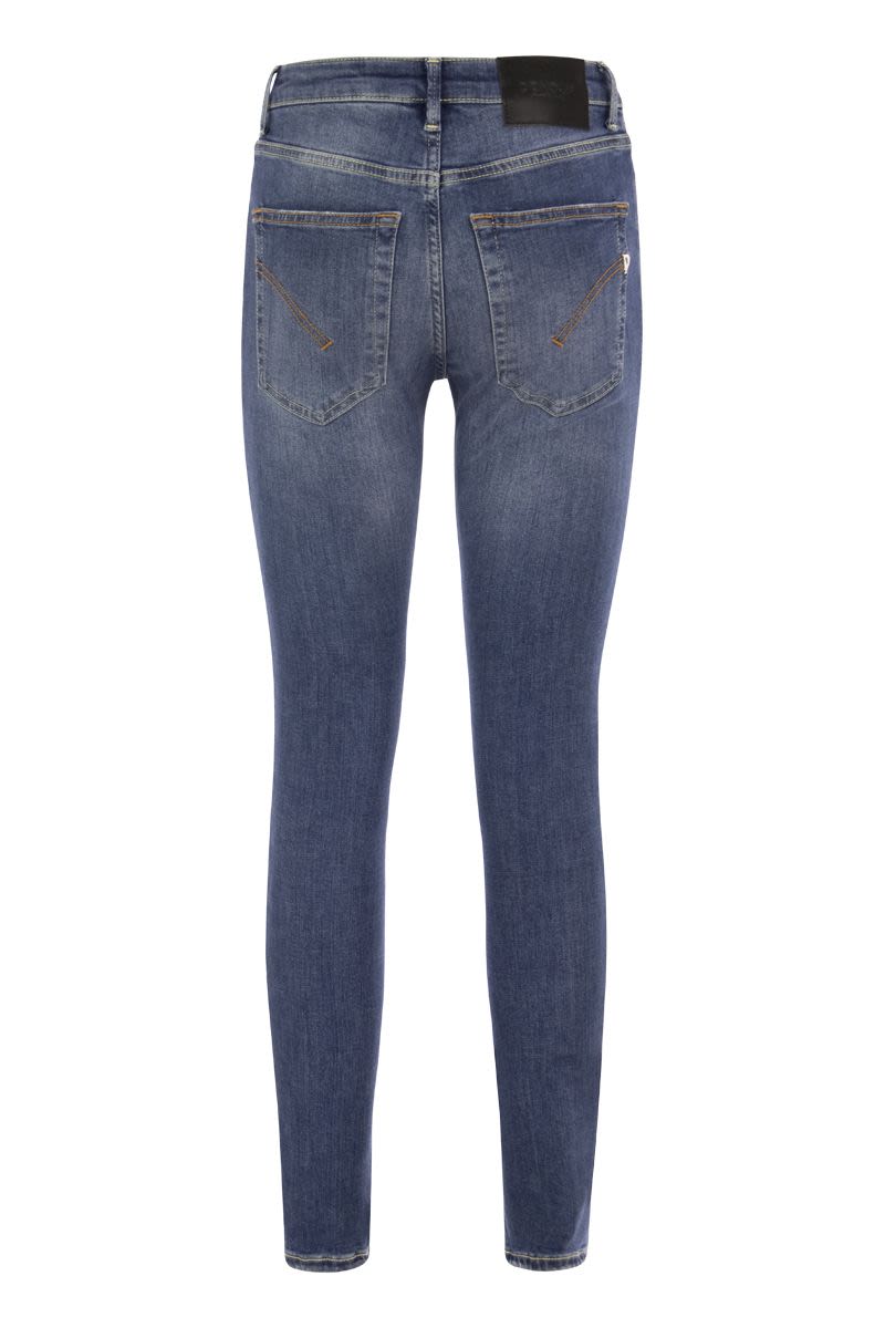 DONDUP Super Skinny Fit High-Waist Jeans for Women