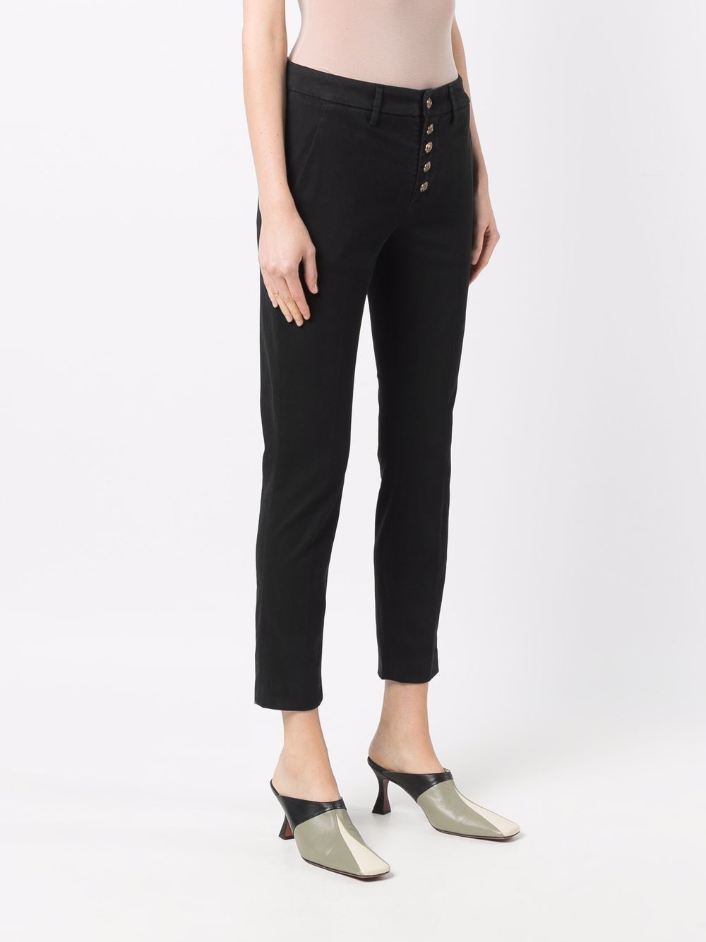 DONDUP Essential Cotton Pants for Women - FW23