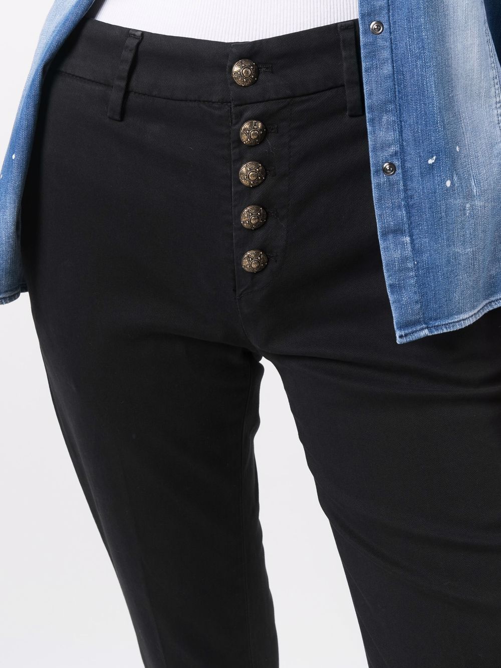 DONDUP Essential Cotton Pants for Women - FW23