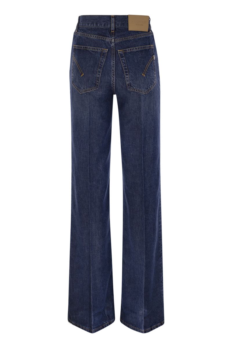 DONDUP Wide-Leg Five-Pocket Jeans - Women