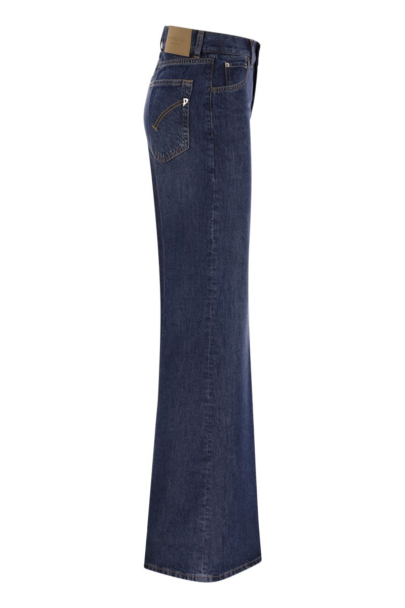 DONDUP Wide-Leg Five-Pocket Jeans - Women