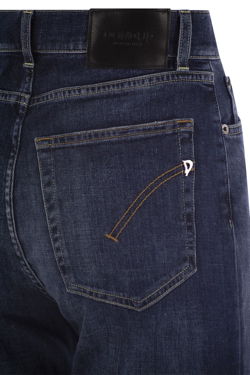 DONDUP Wide Leg Five-Pocket Trousers - Women's