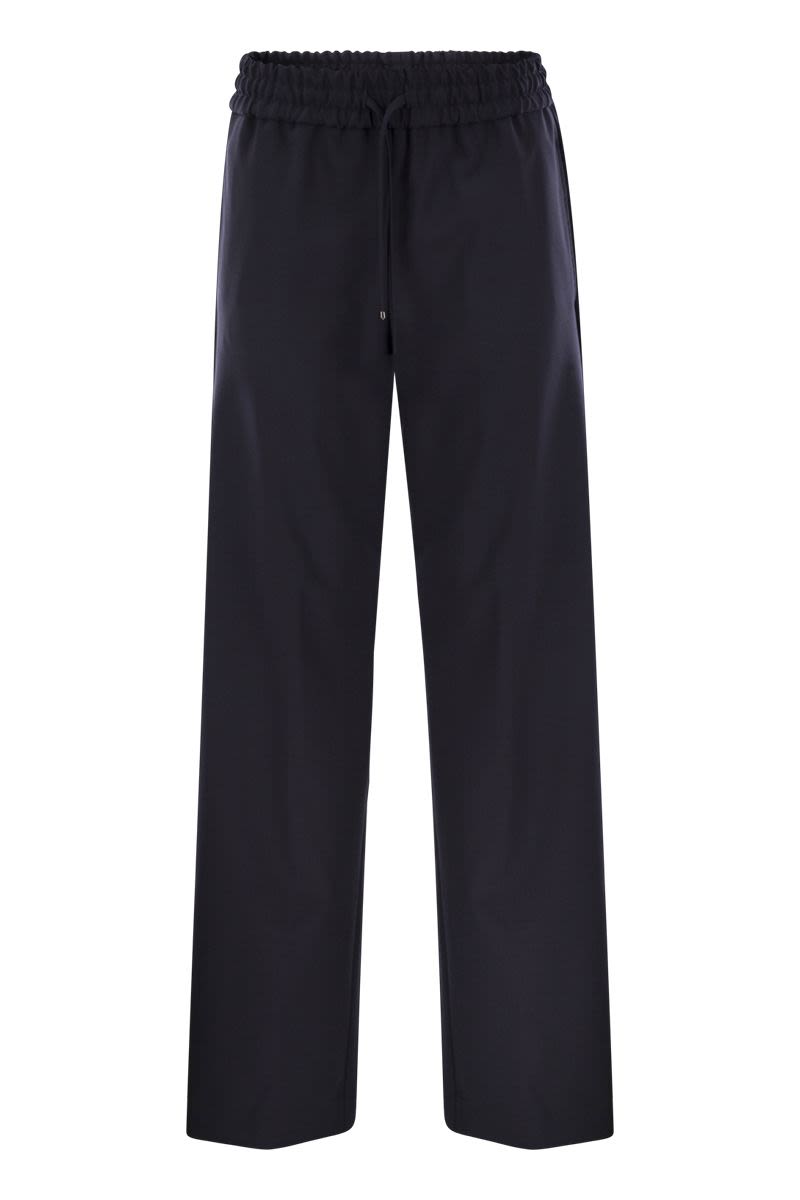 DONDUP Fluid Gabardine Jogger Trousers - Loose Fit