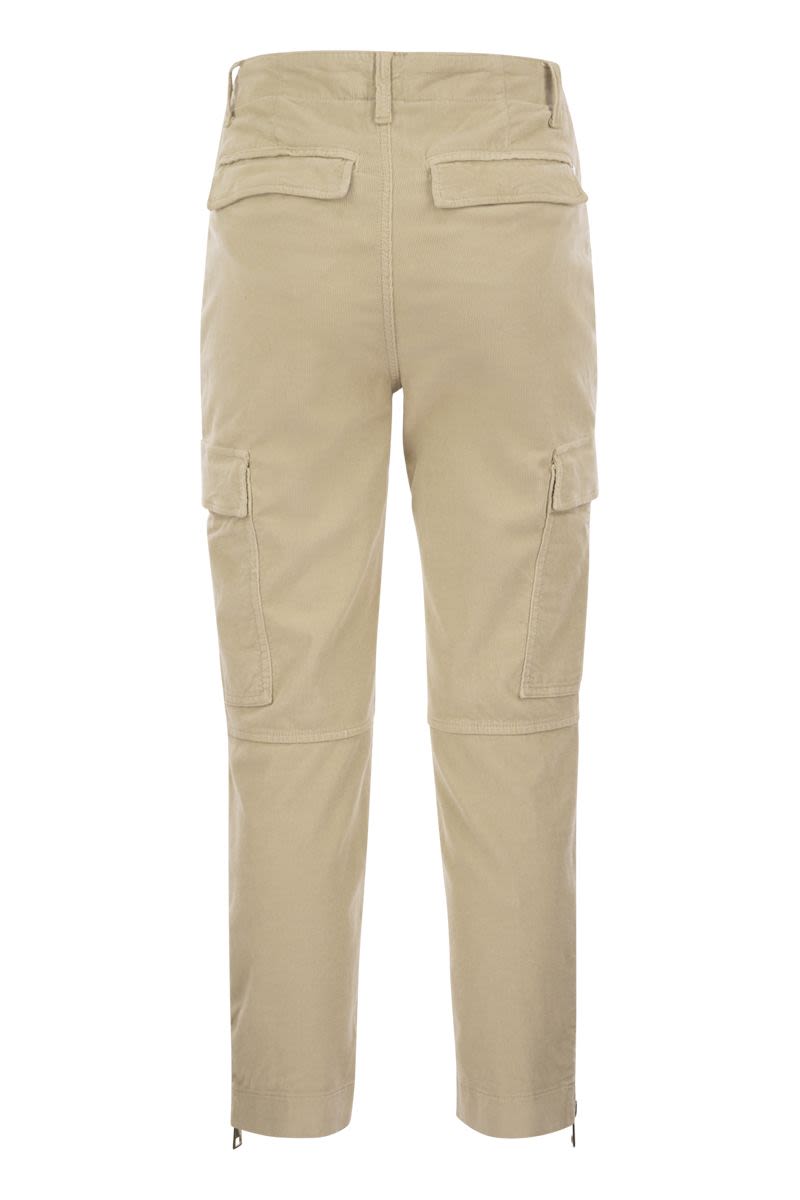 DONDUP Velvet Cargo Pants - EVE