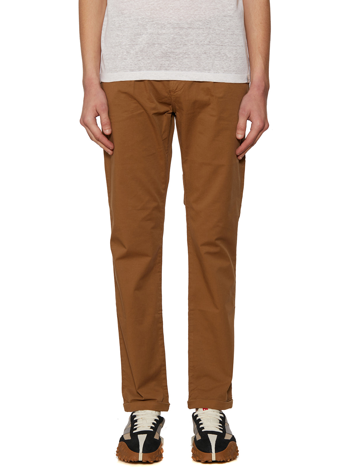 DANIELE ALESSANDRINI Men's Cotton Chino Pants - Size 32