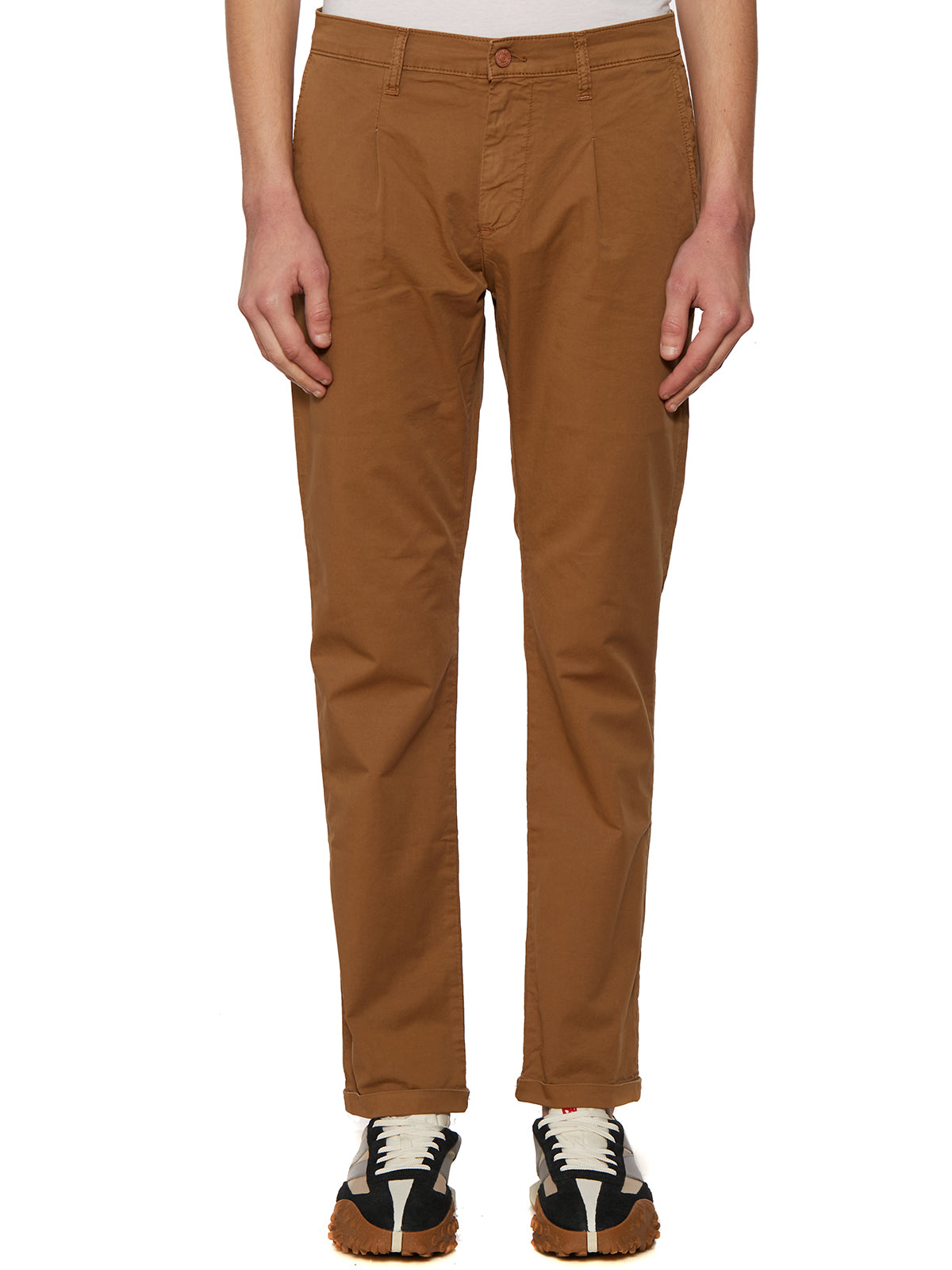 DANIELE ALESSANDRINI Men's Cotton Chino Pants - Size 32