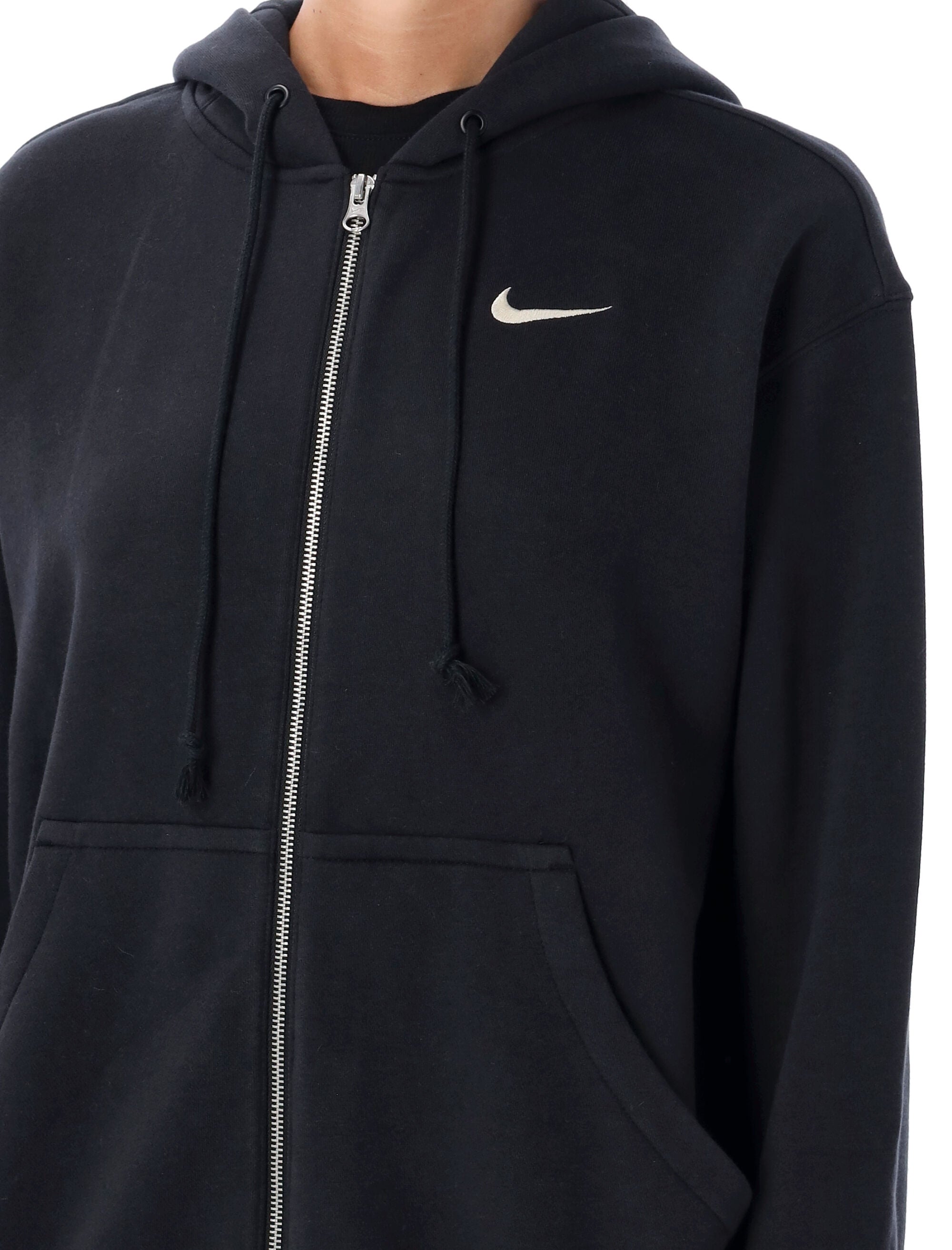 NIKE Oversized Zip Hoodie - Size S