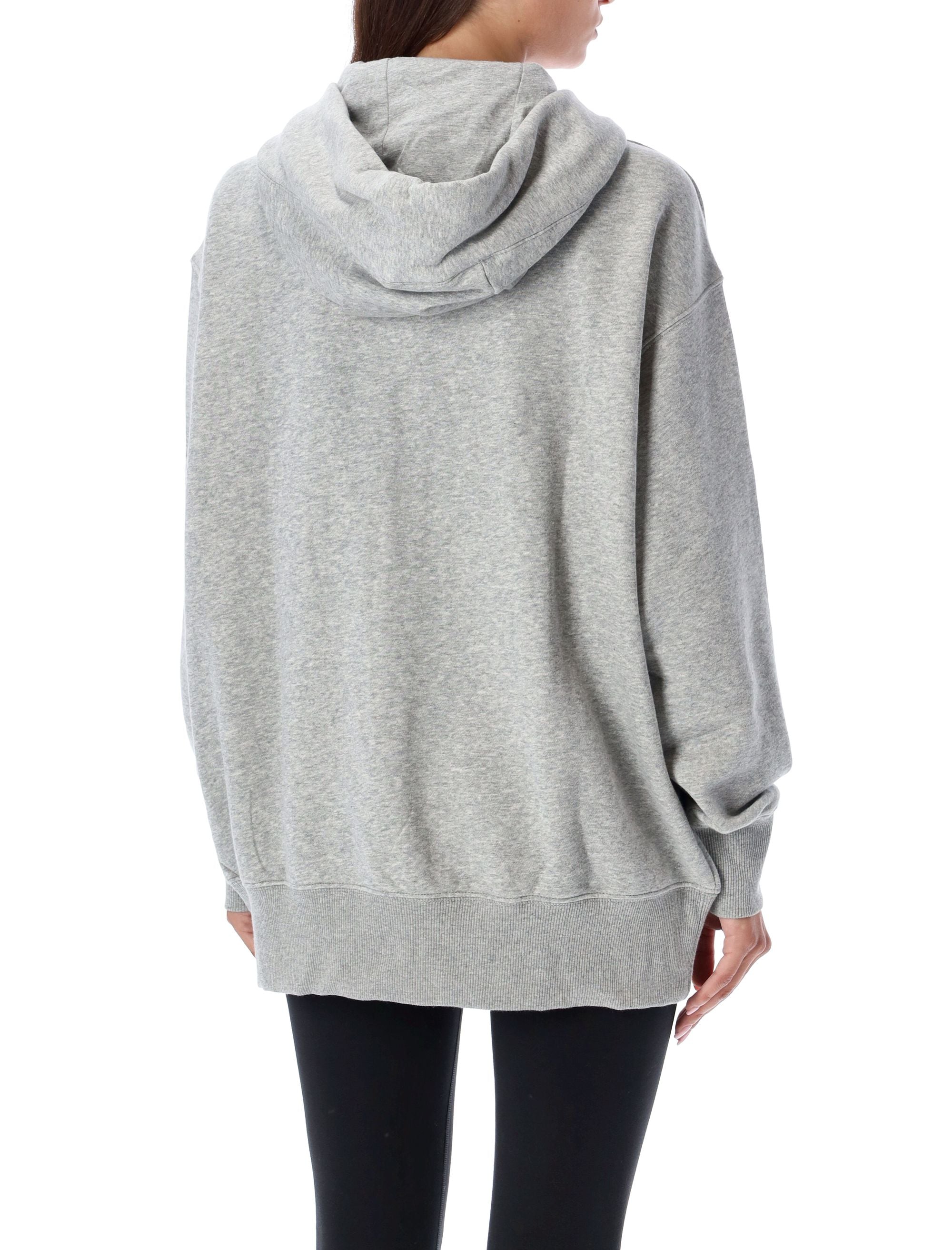 NIKE Oversized Zipped Hoodie - S