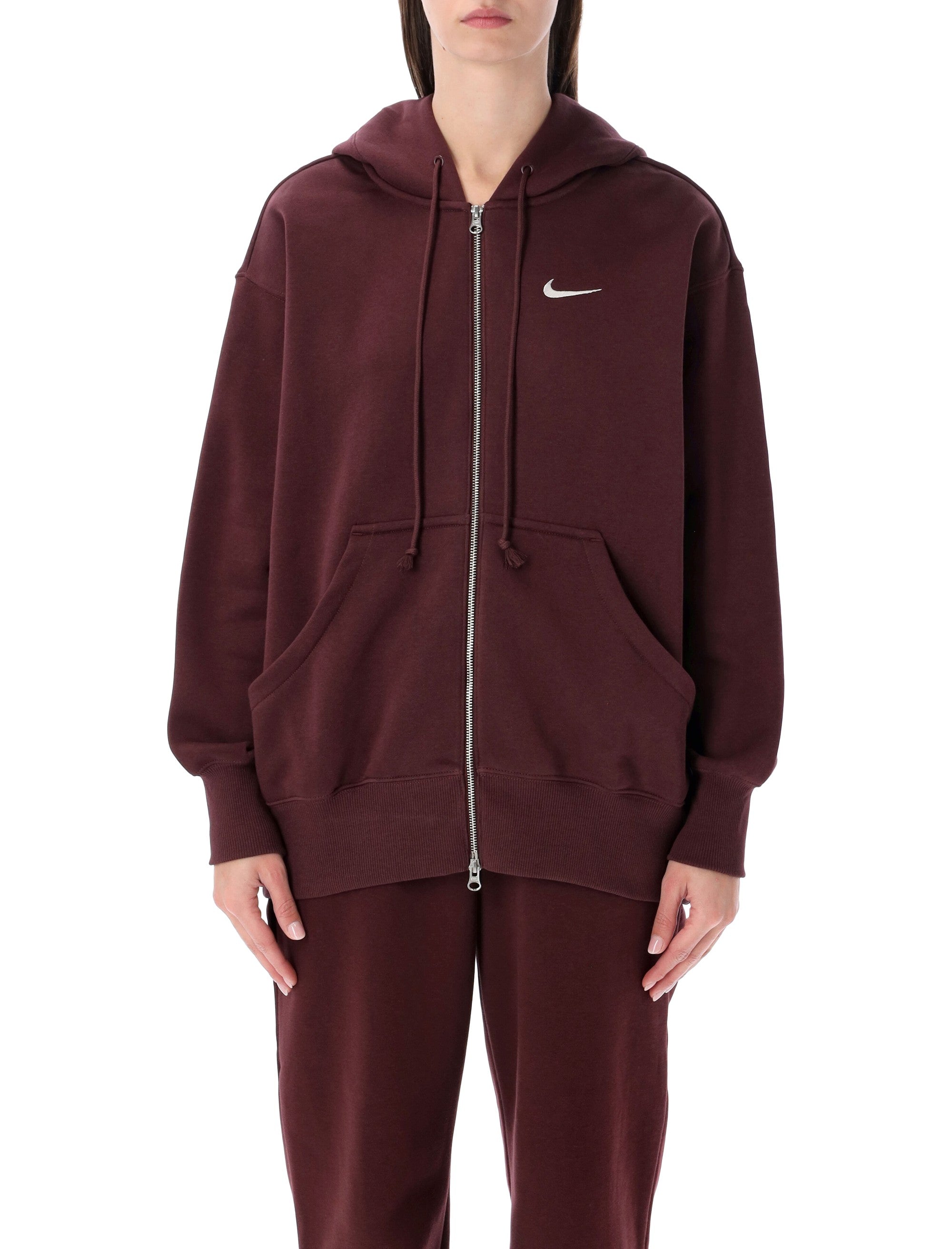 NIKE Oversized Zipped Hoodie S