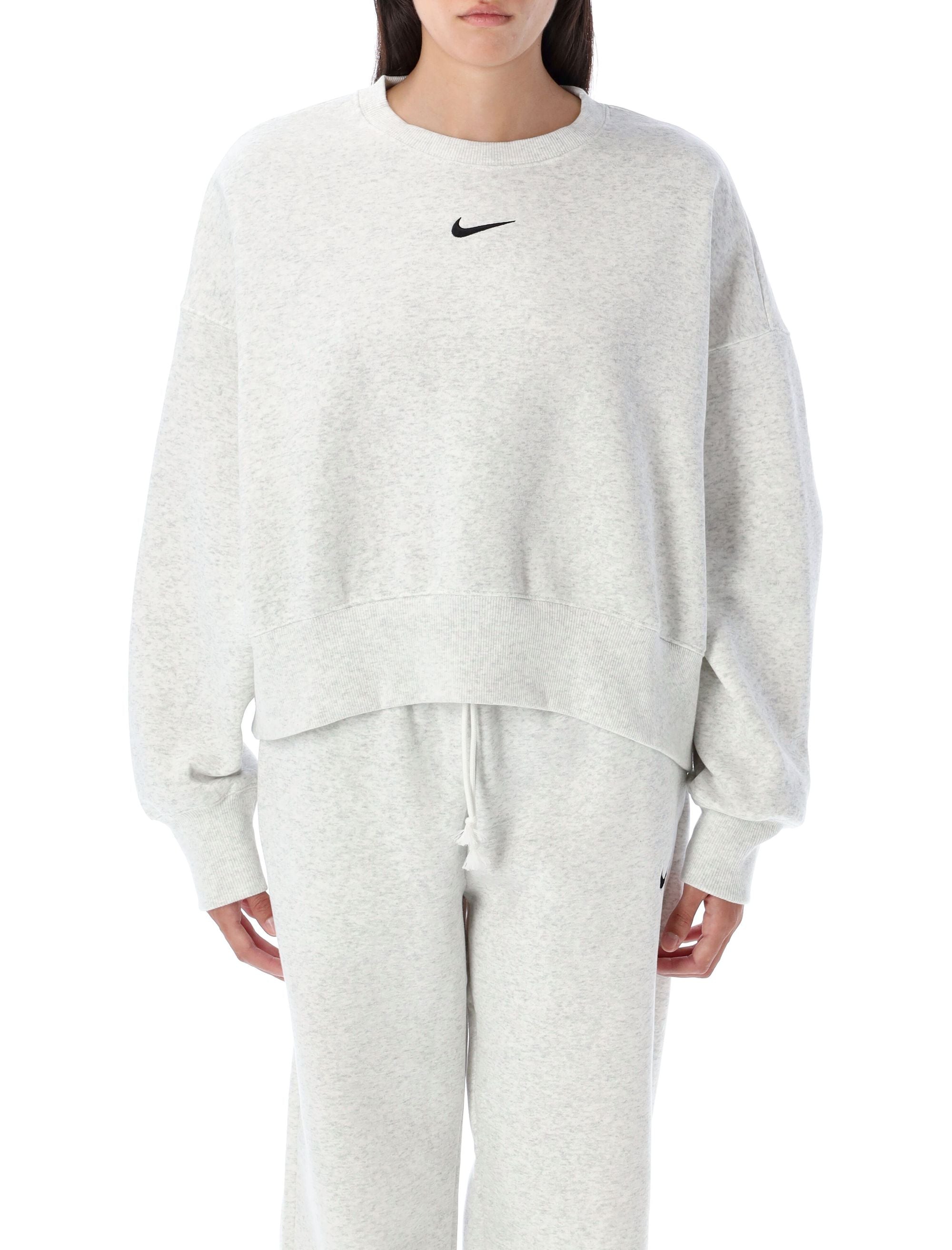 NIKE Oversized Crew-Neck Sweatshirt (S)