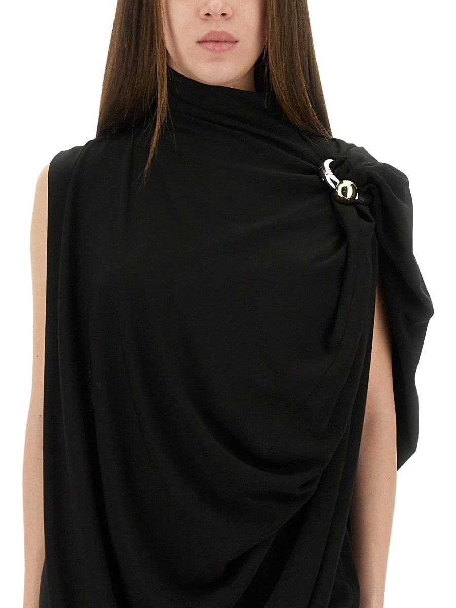 JEAN PAUL GAULTIER Elegant Viscose Mini Dress for Women