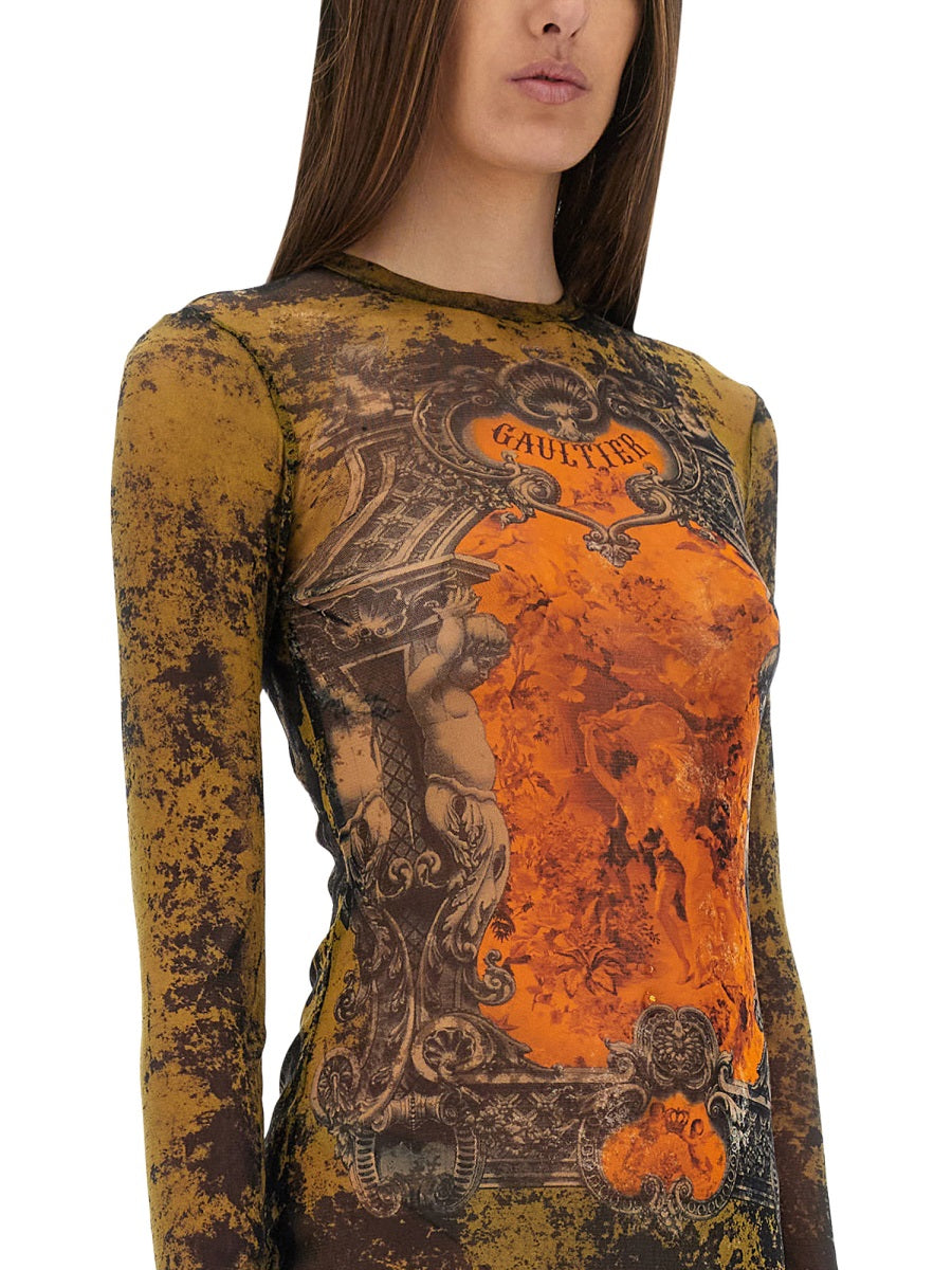 JEAN PAUL GAULTIER Slim Fit Long Dress - Size S