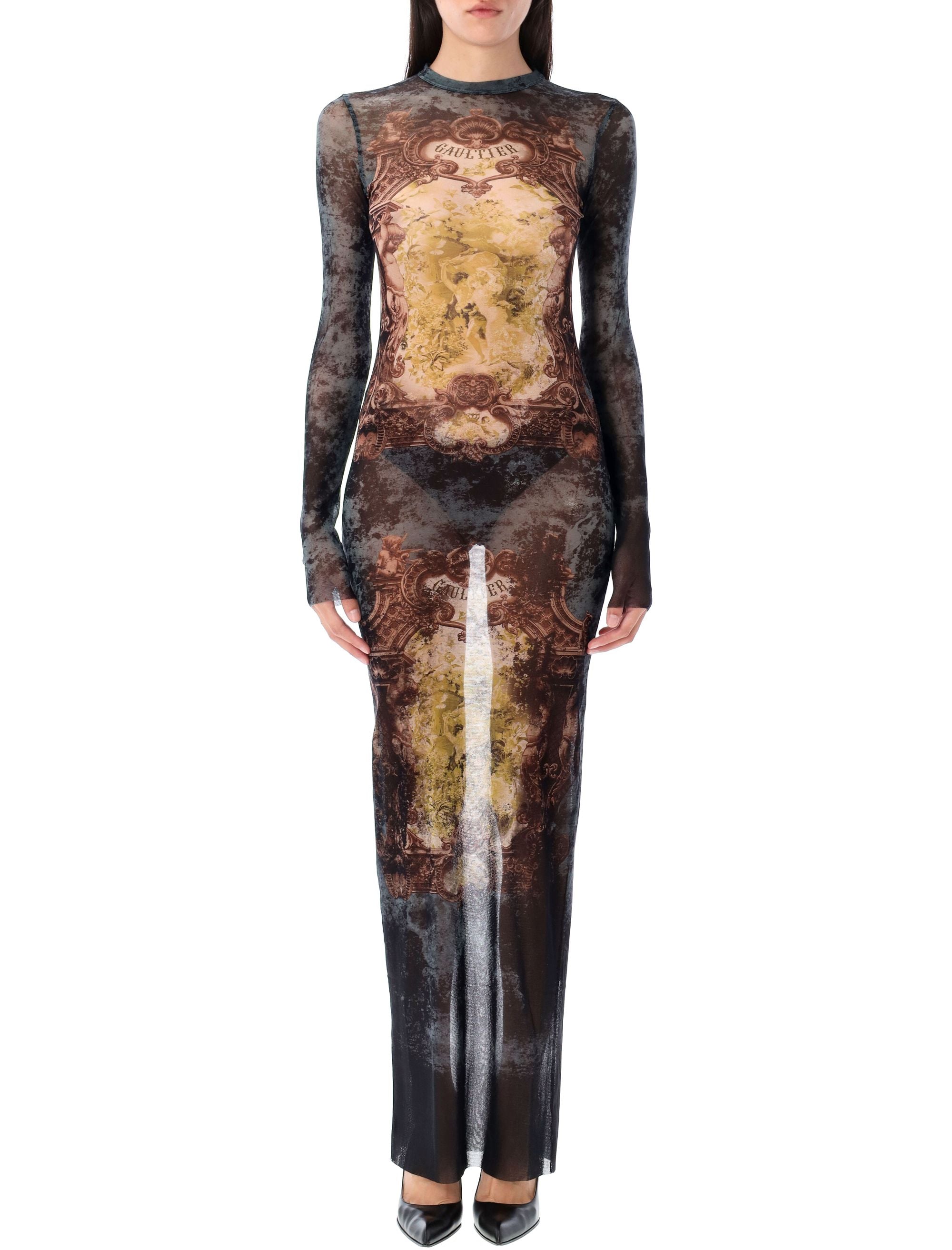 JEAN PAUL GAULTIER The Long Medaillon Skirt Dress - Size S