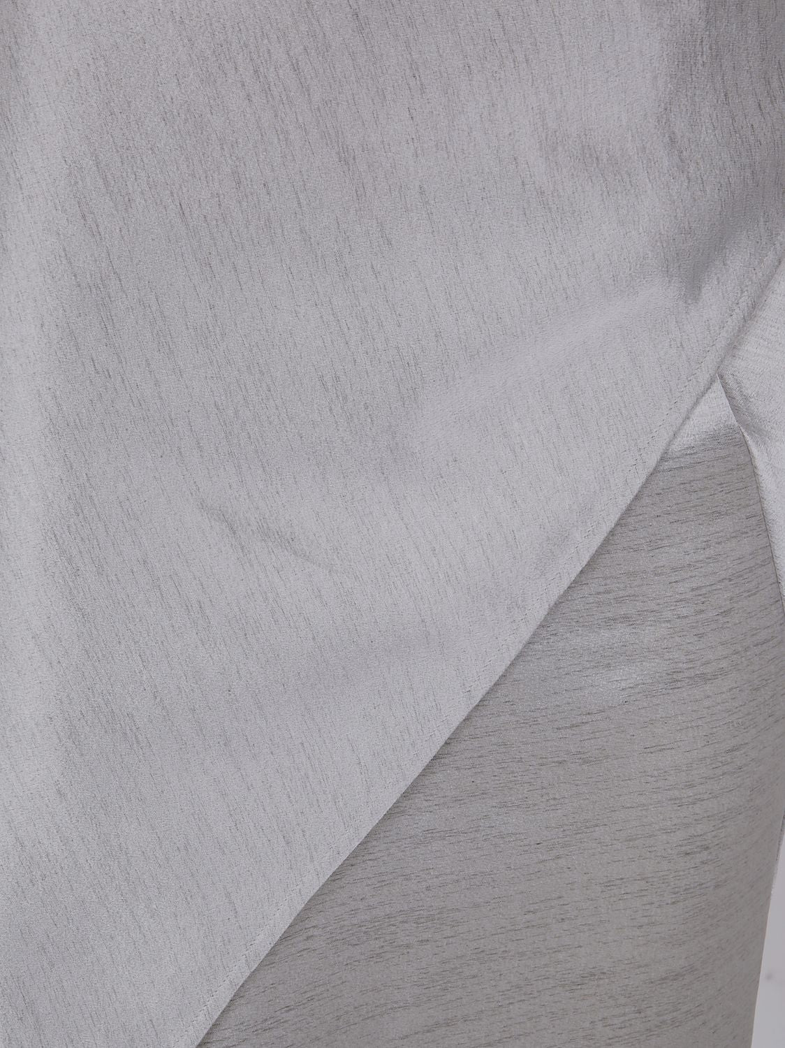 JW ANDERSON Asymmetric Lace Trim Layered Mini Dress