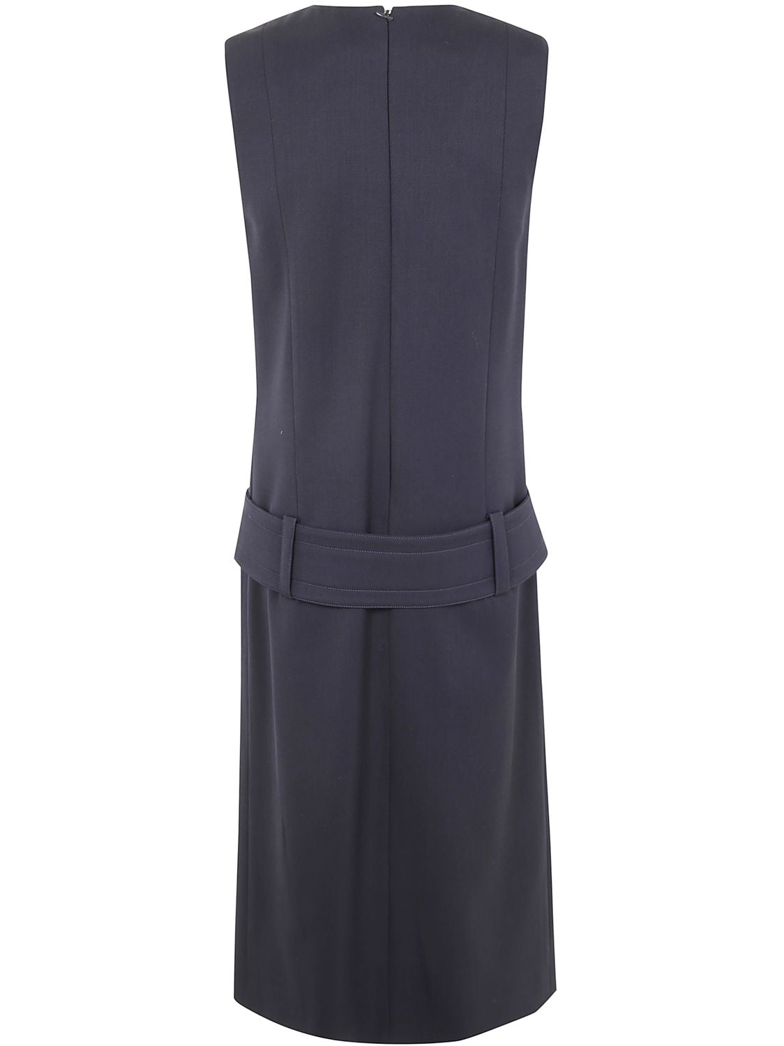 PATOU Belted Midi Dress
