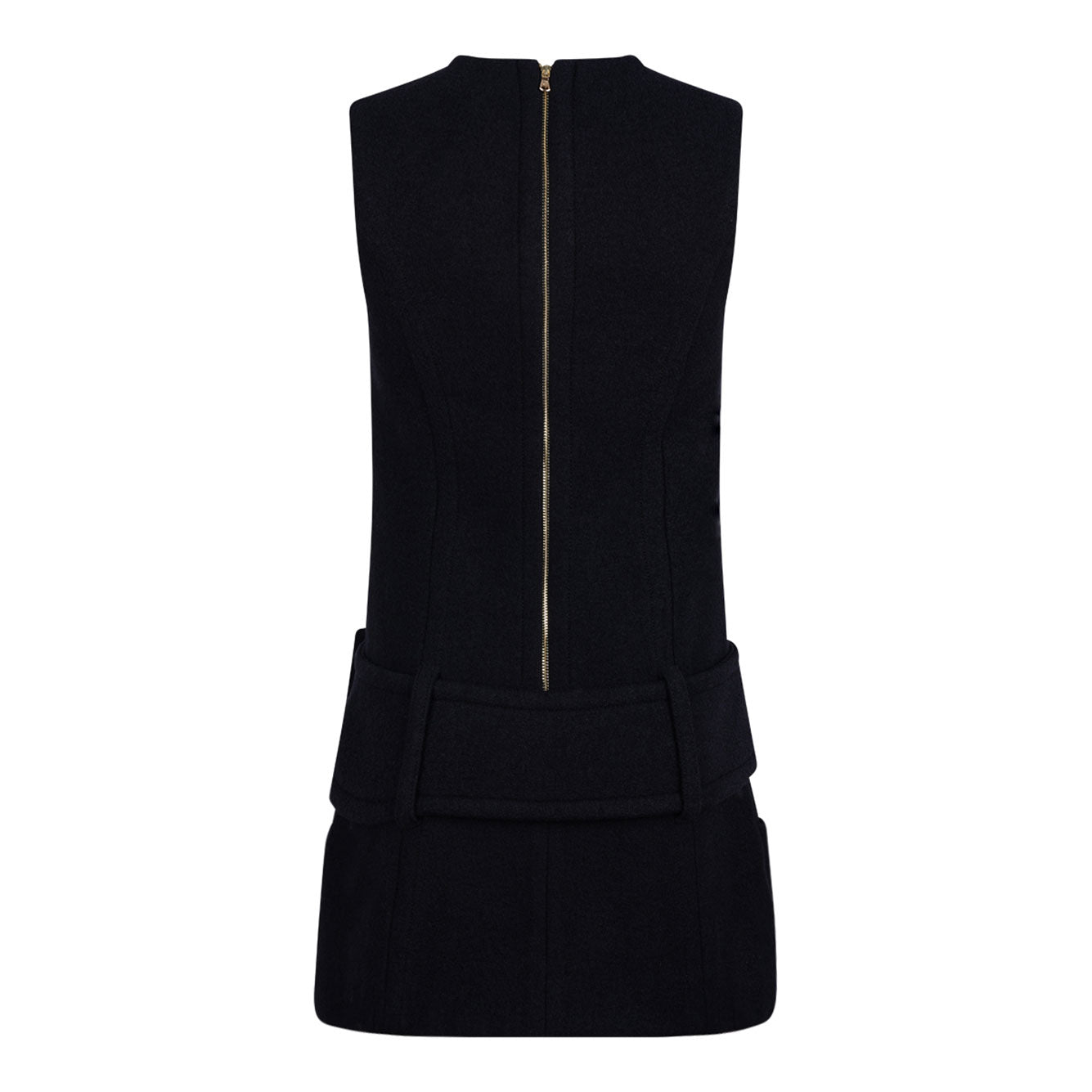 PATOU Classic Virgin Wool Dress for Women