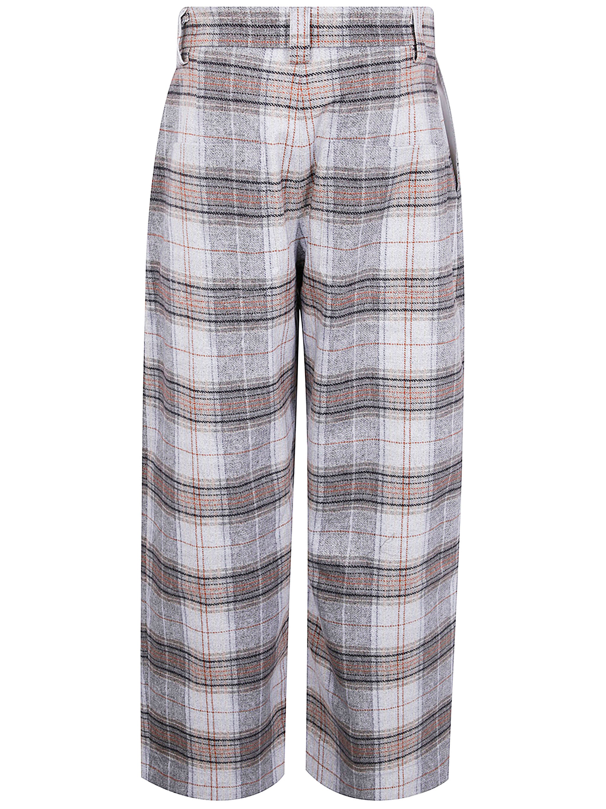 PIERRE LOUIS MASCIA Multicolour Drappa Trouser for Women