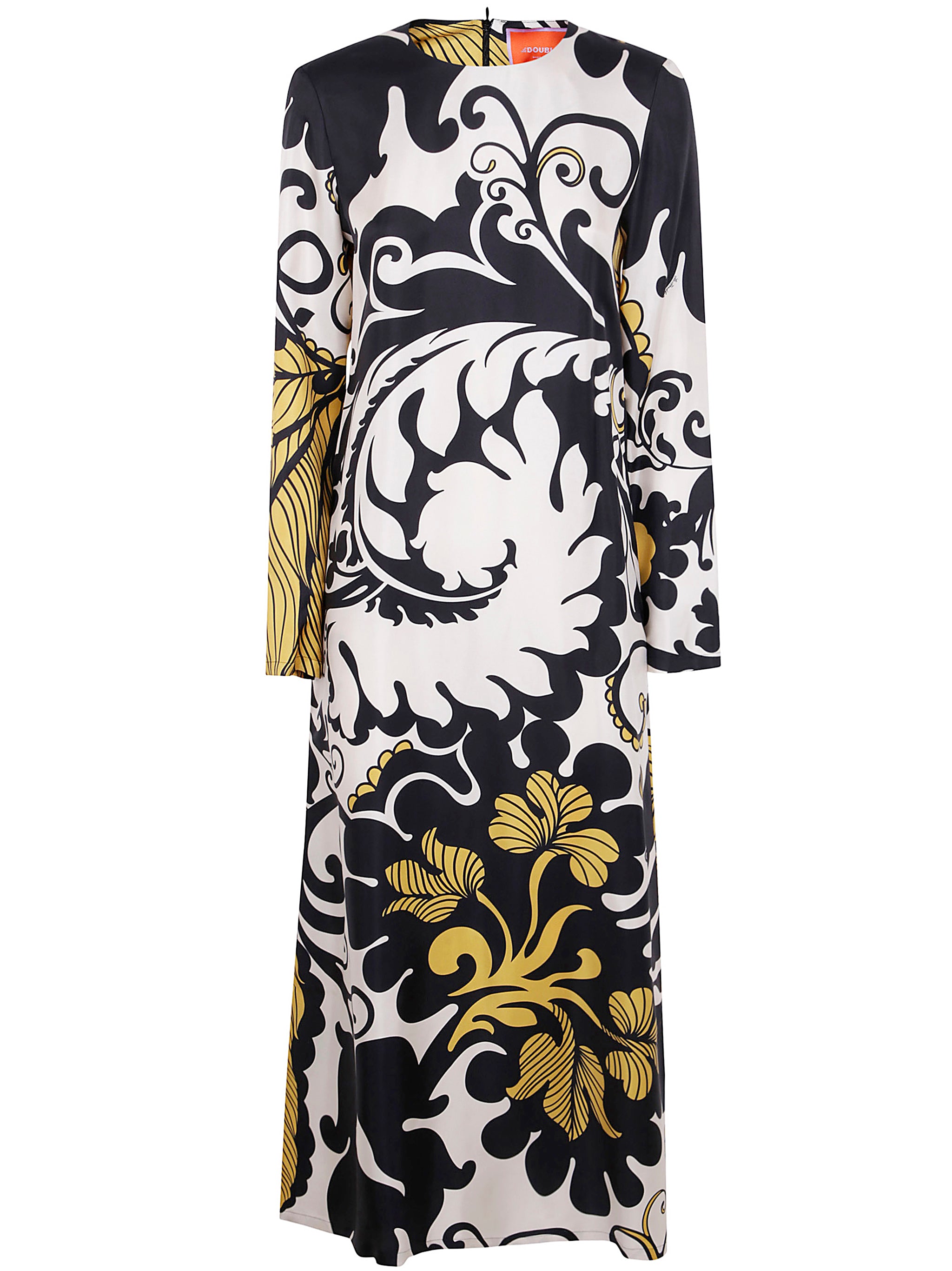 LA DOUBLE J Long Sleeve Swing Dress