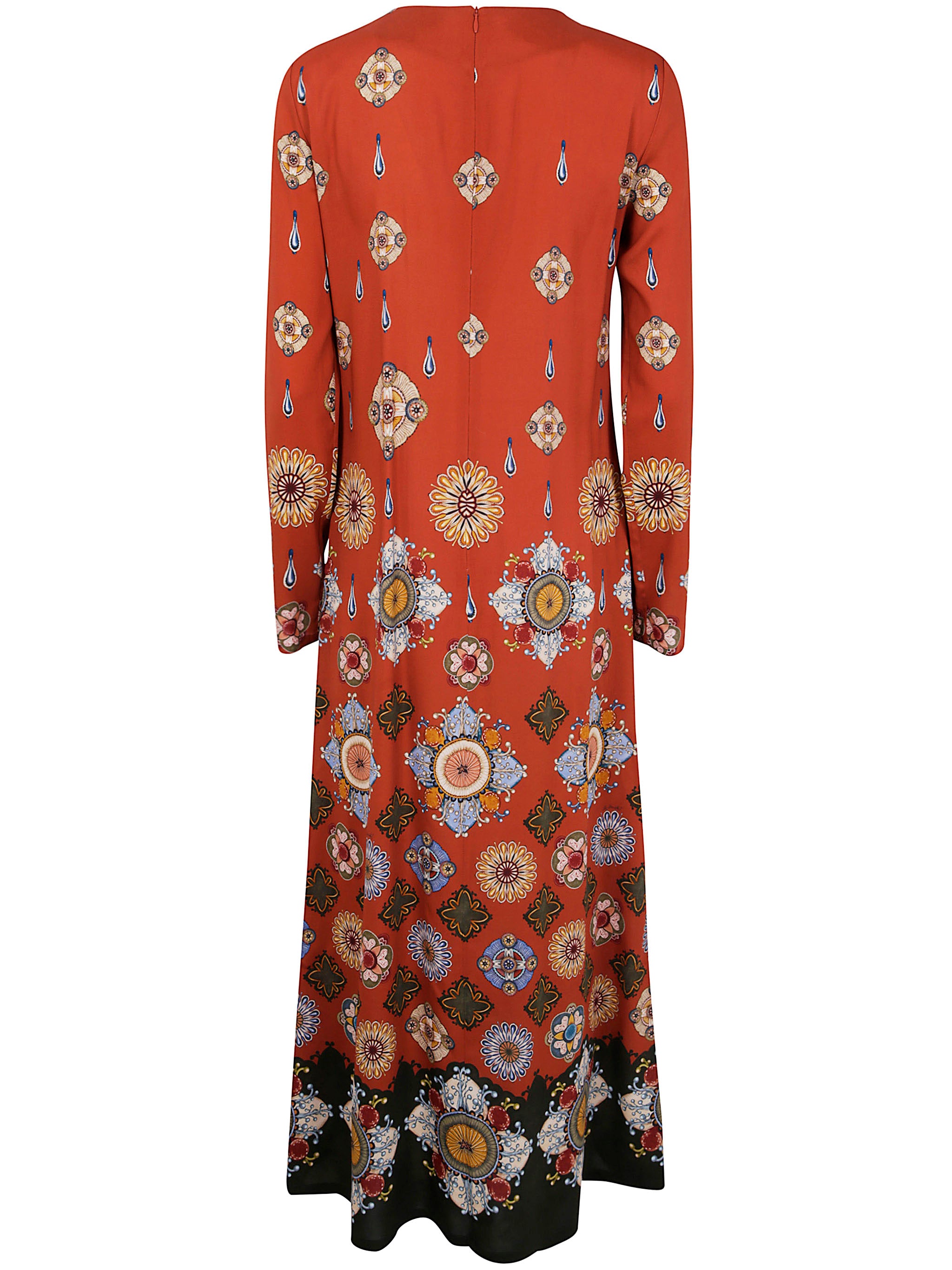 LA DOUBLE J Long Sleeve Swing Dress