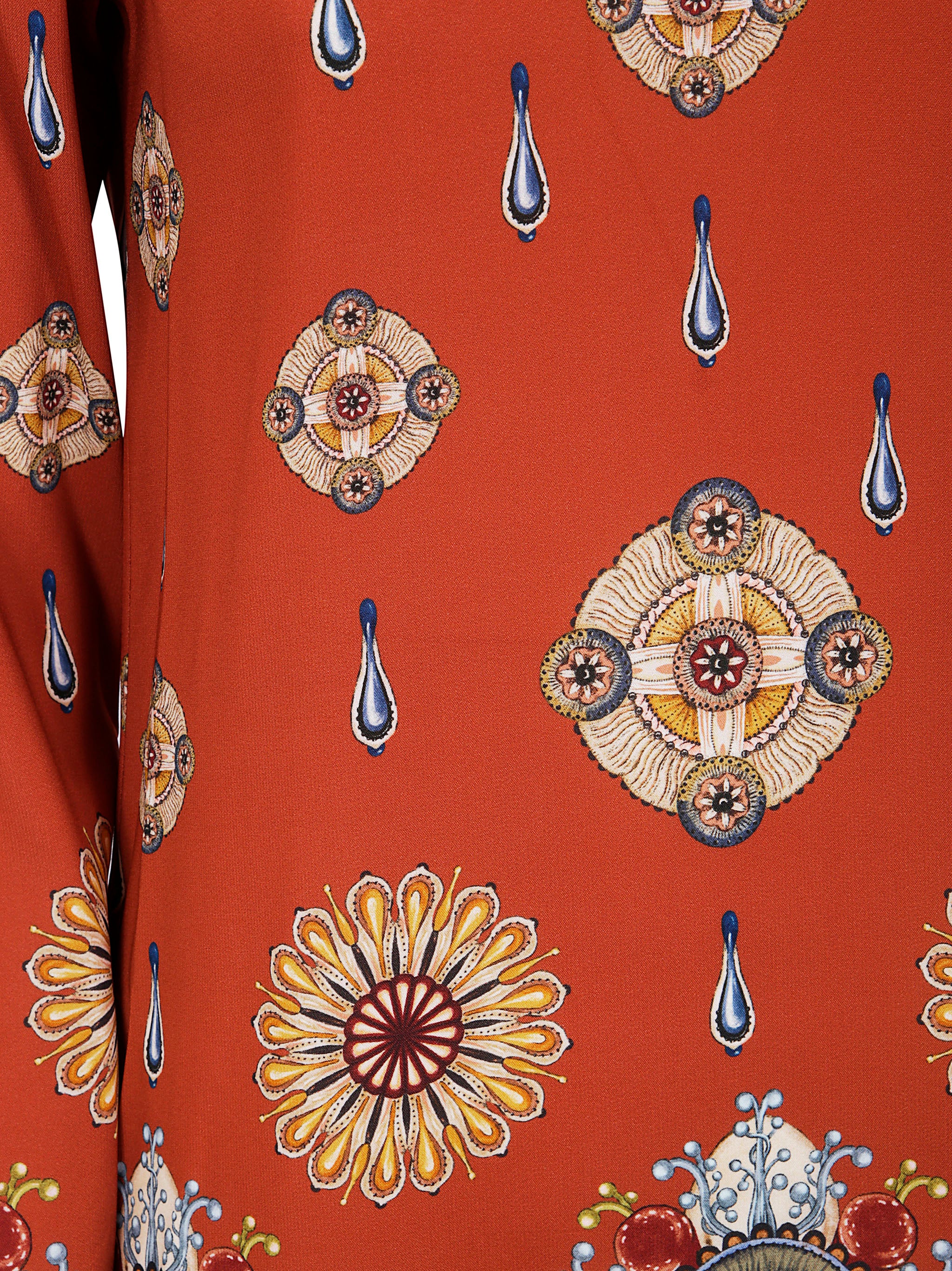 LA DOUBLE J Long Sleeve Swing Dress