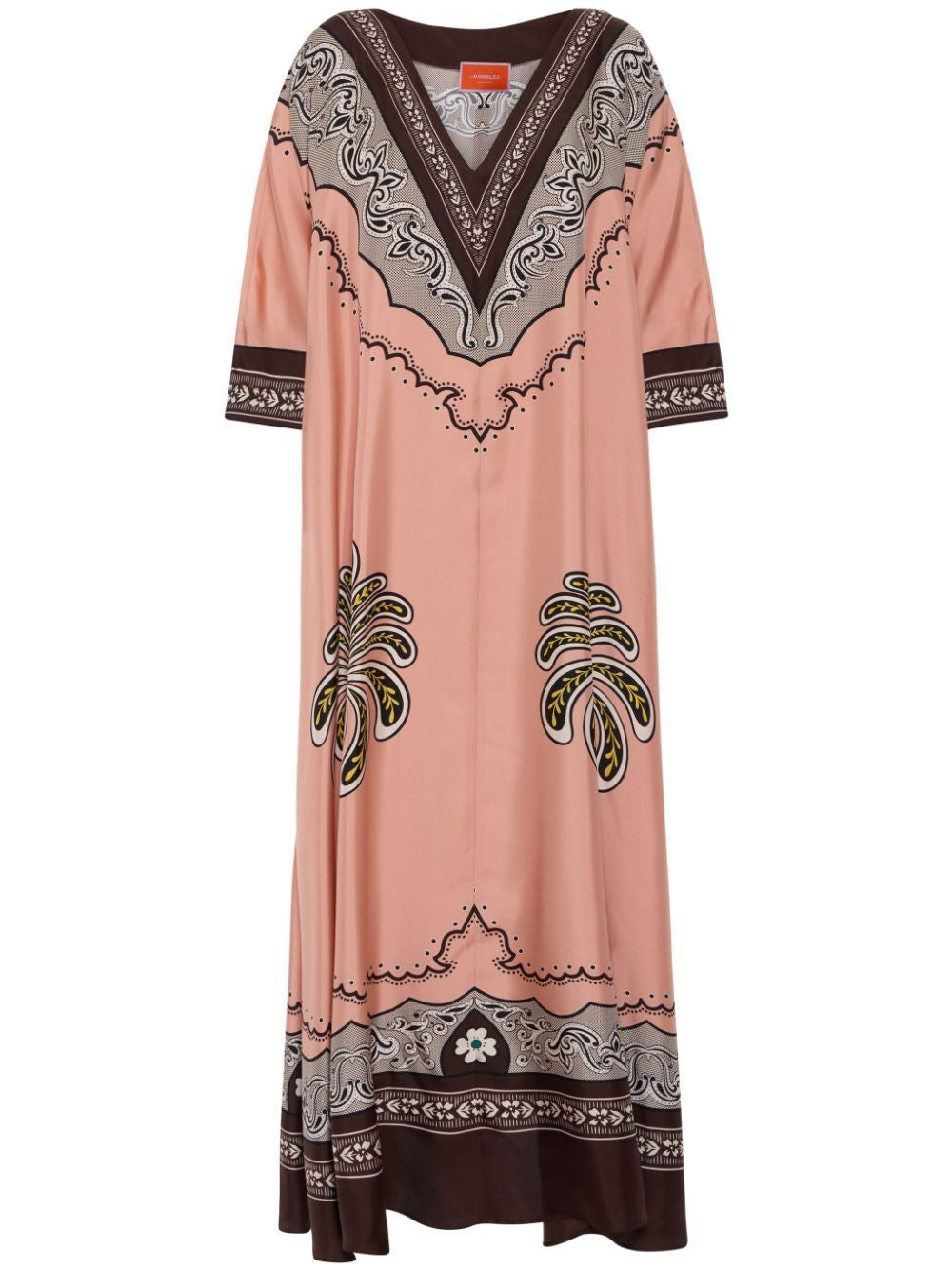 LA DOUBLE J Women's Muumuu Mini Dress