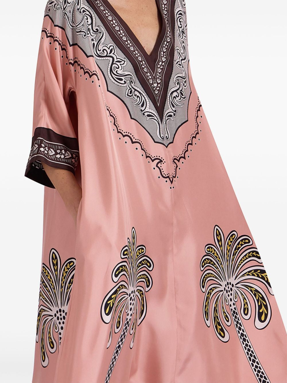 LA DOUBLE J Women's Muumuu Mini Dress