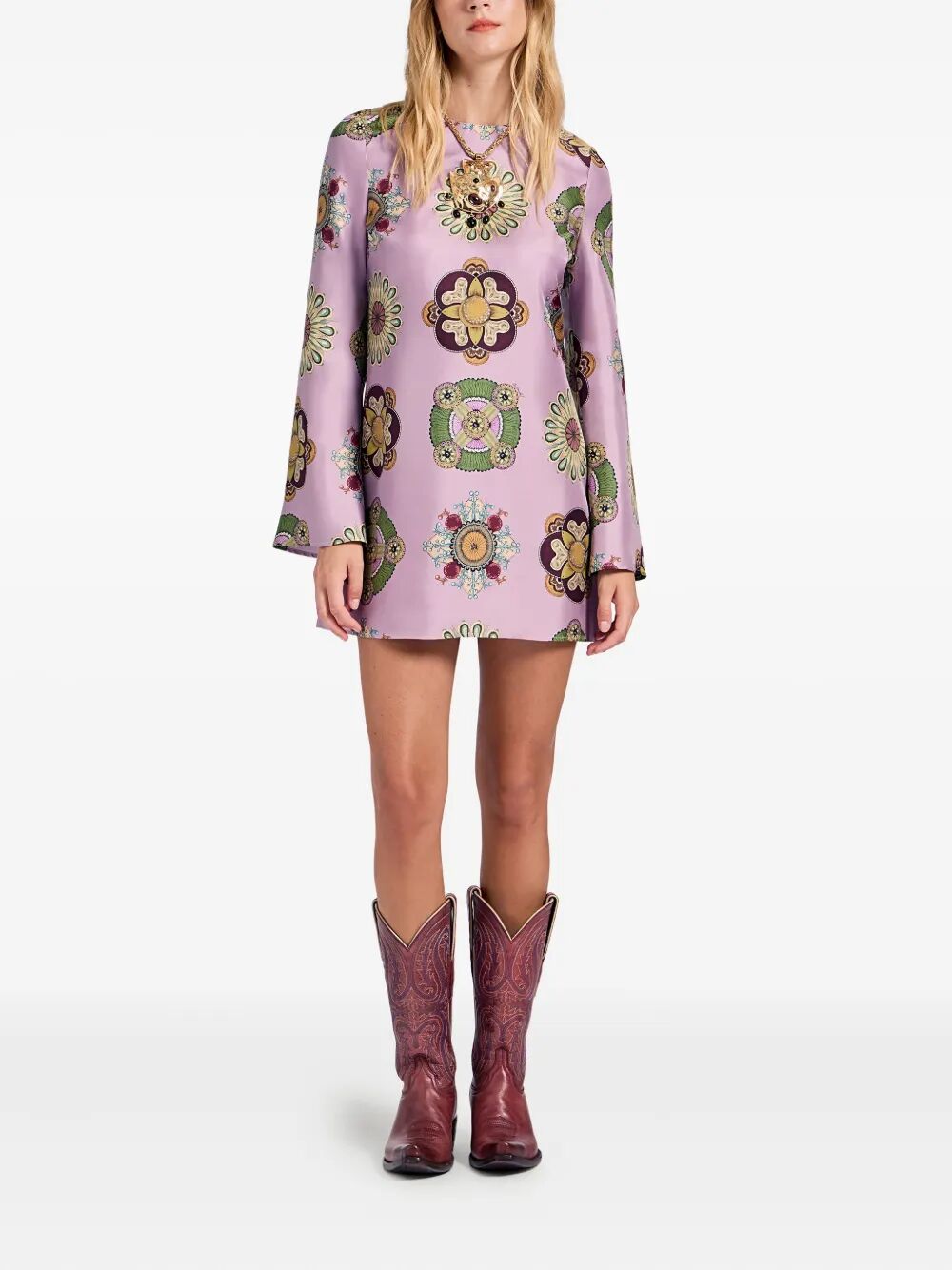 LA DOUBLE J Mini Swing Dress