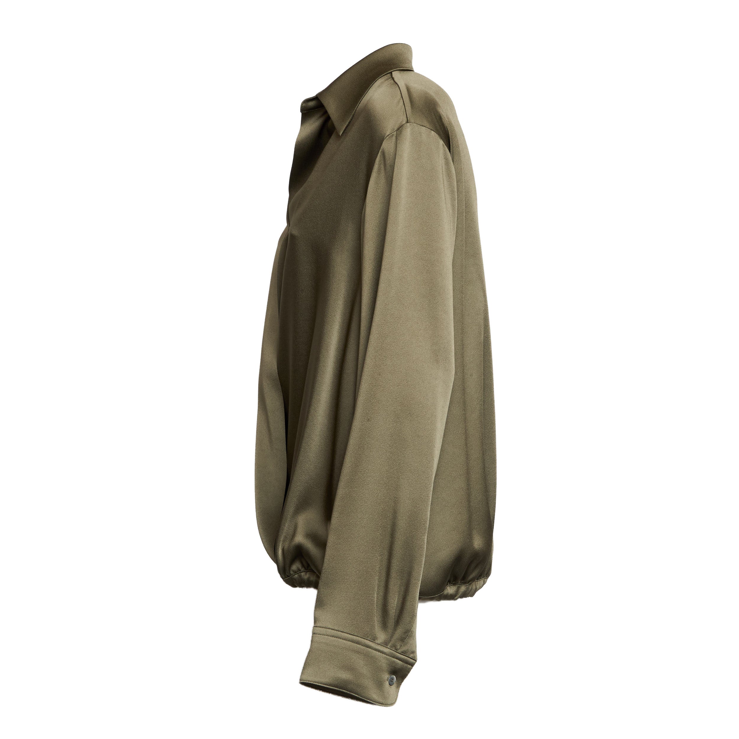 DRIES VAN NOTEN Soft Fit V-Neck Shirt with Drawstring Hem for Women