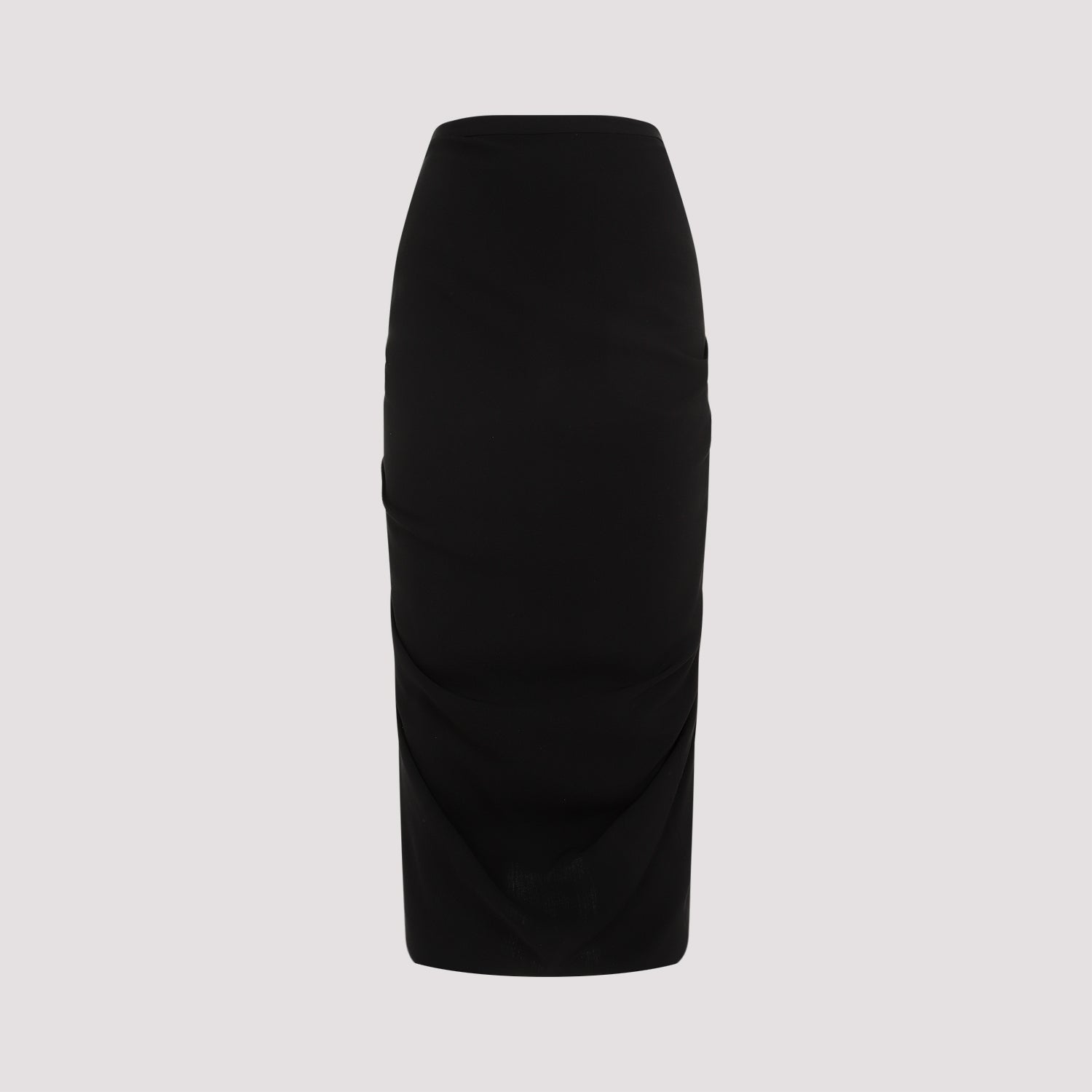 DRIES VAN NOTEN Elegant Wool Midi Skirt