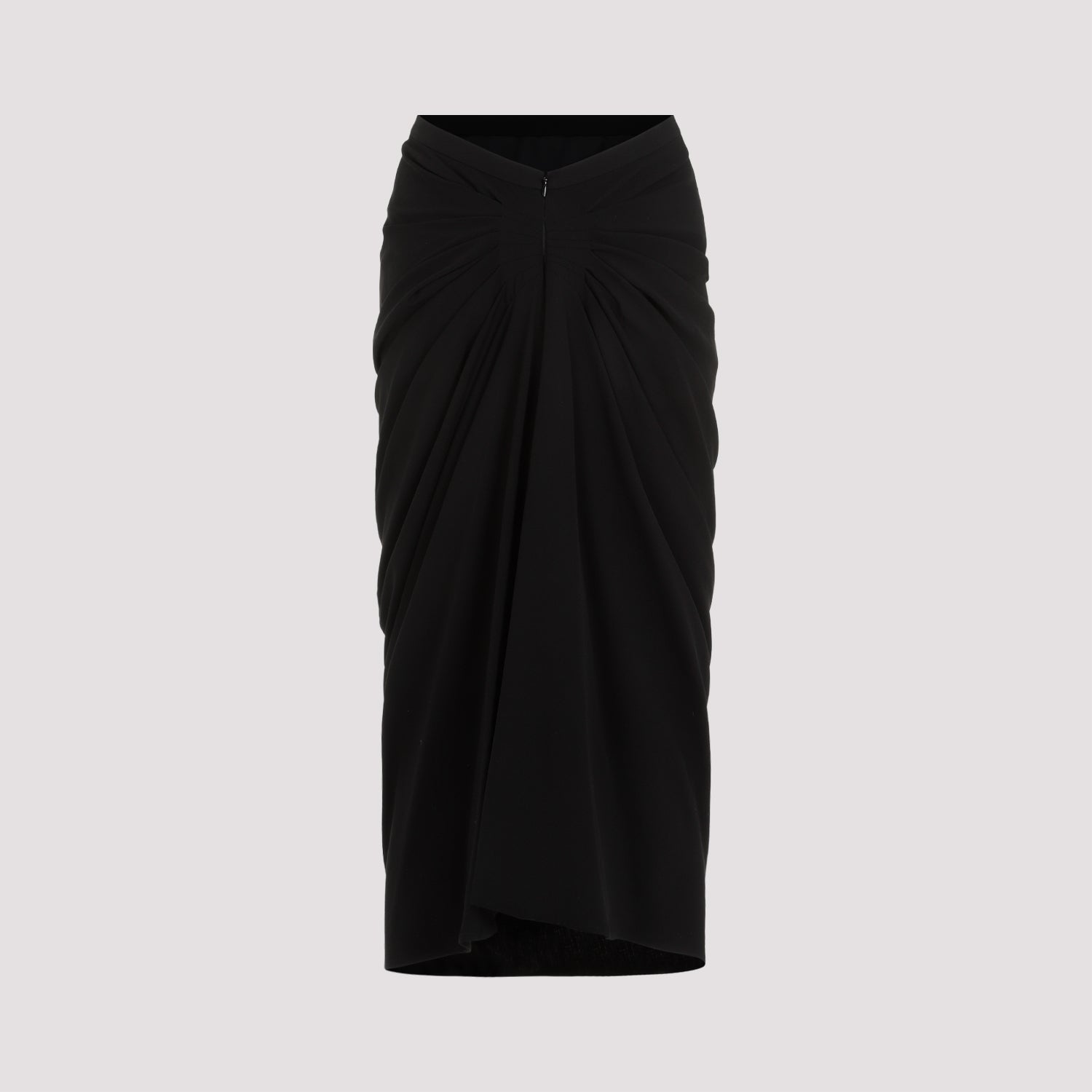 DRIES VAN NOTEN Elegant Wool Midi Skirt