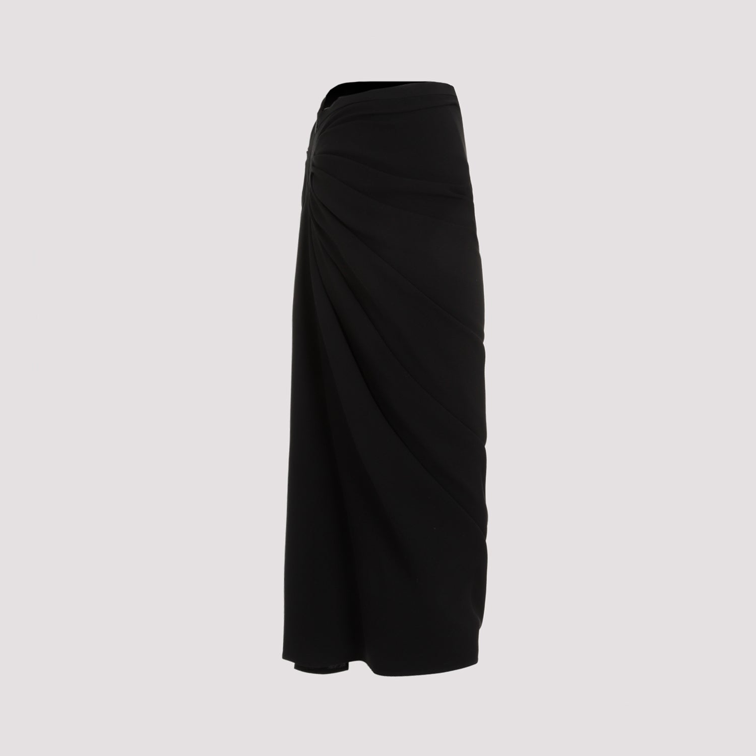 DRIES VAN NOTEN Elegant Wool Midi Skirt