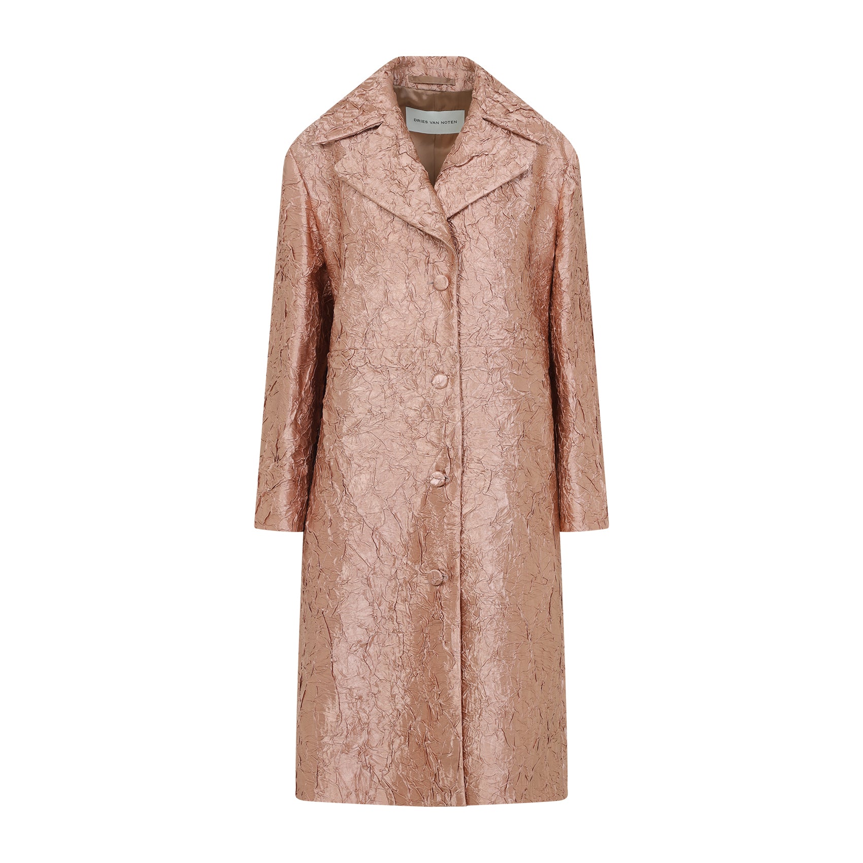 DRIES VAN NOTEN Chic Nude & Neutrals Jacket - Women, Size Medium