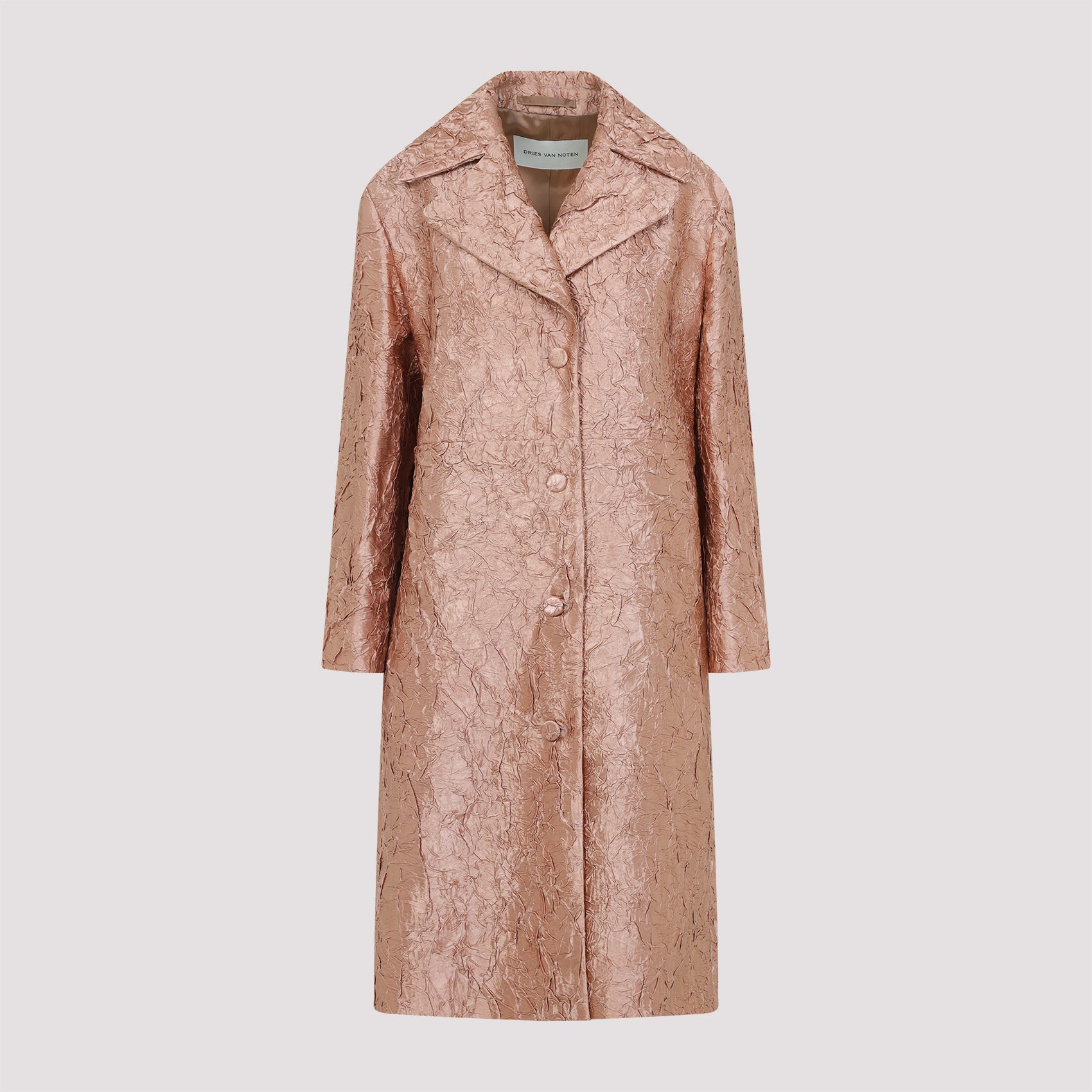 DRIES VAN NOTEN Chic Nude & Neutrals Jacket - Women, Size Medium