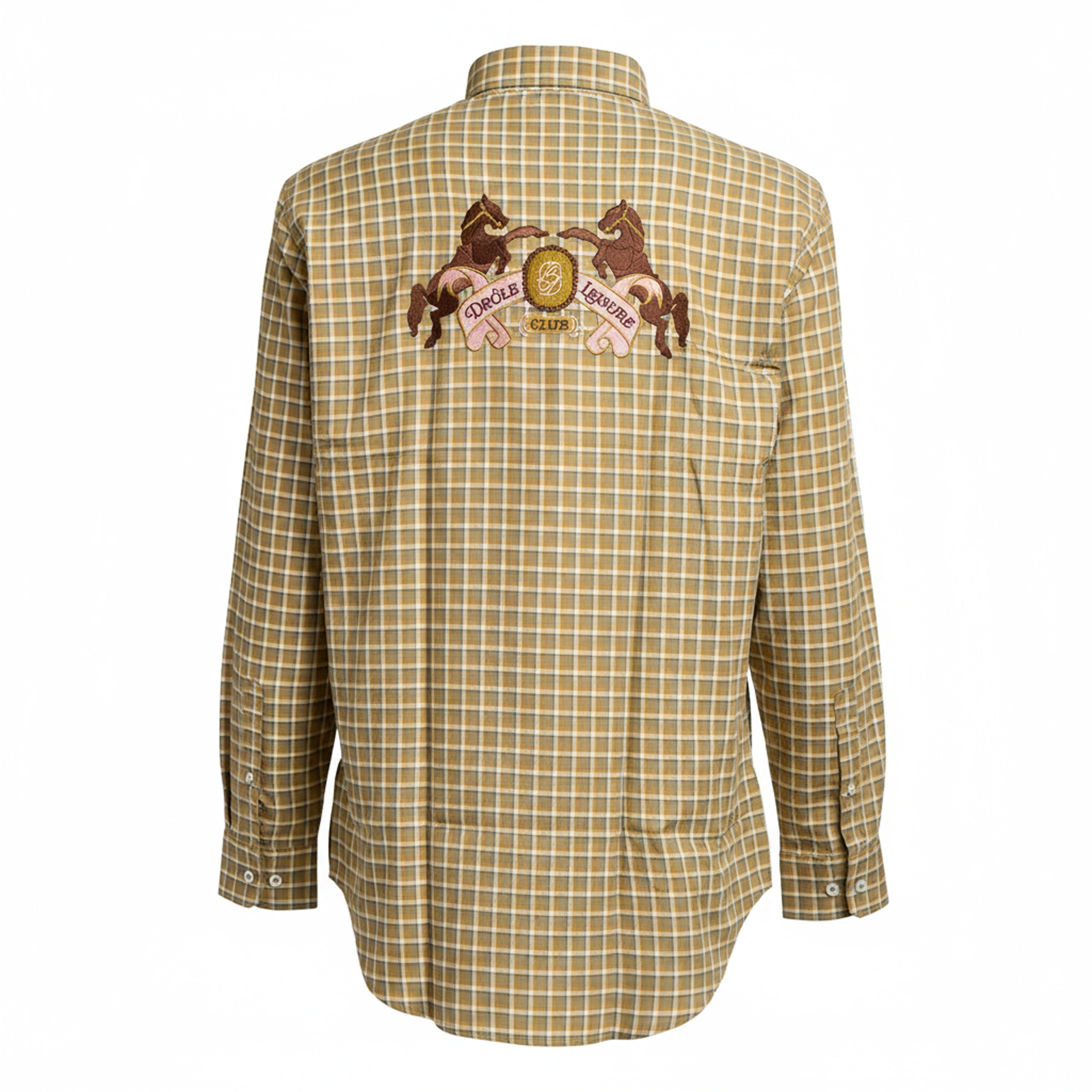 DRÔLE DE MONSIEUR The Emblème Cheval Regular Fit Shirt