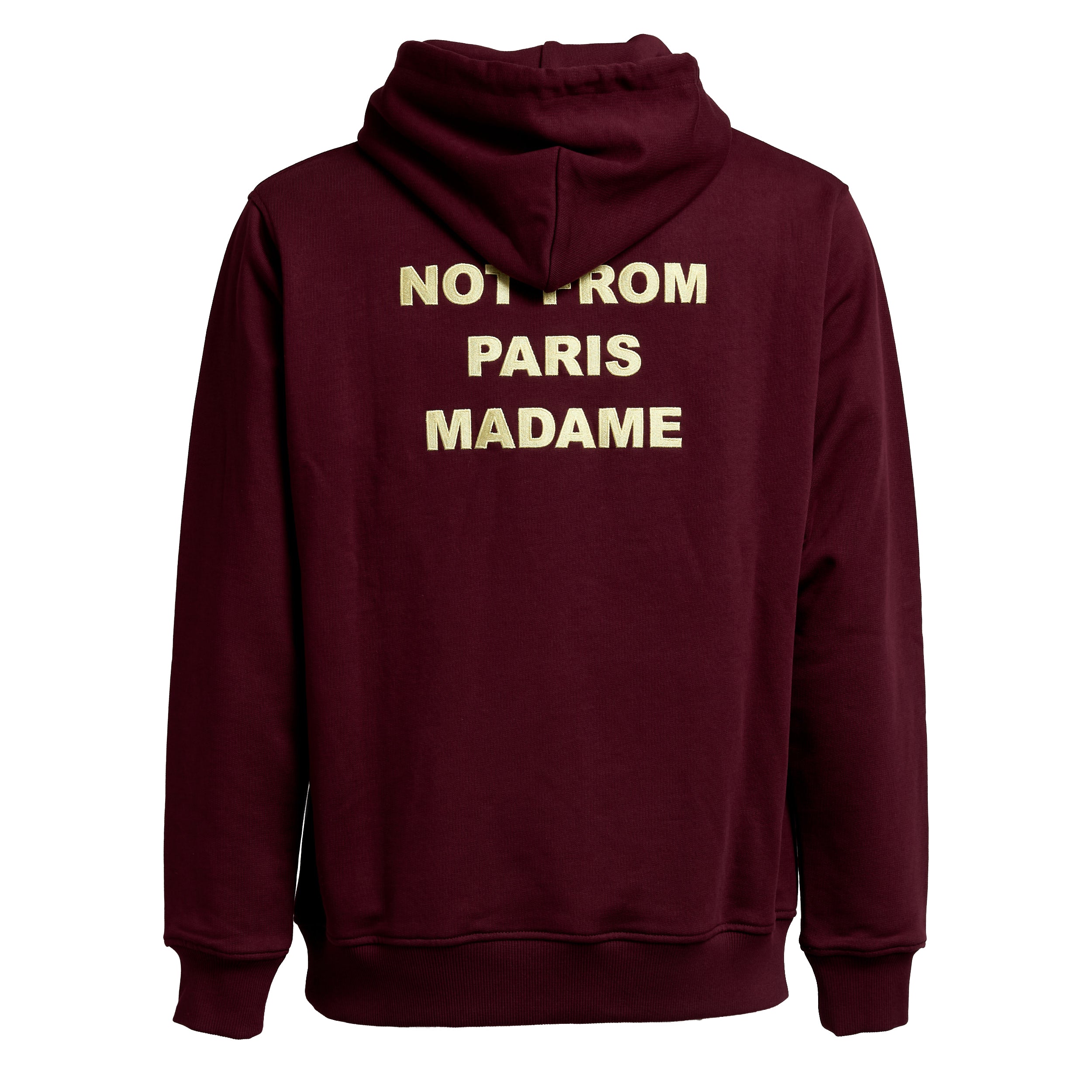 DRÔLE DE MONSIEUR Statement Hoodie for Men - Relaxed Fit