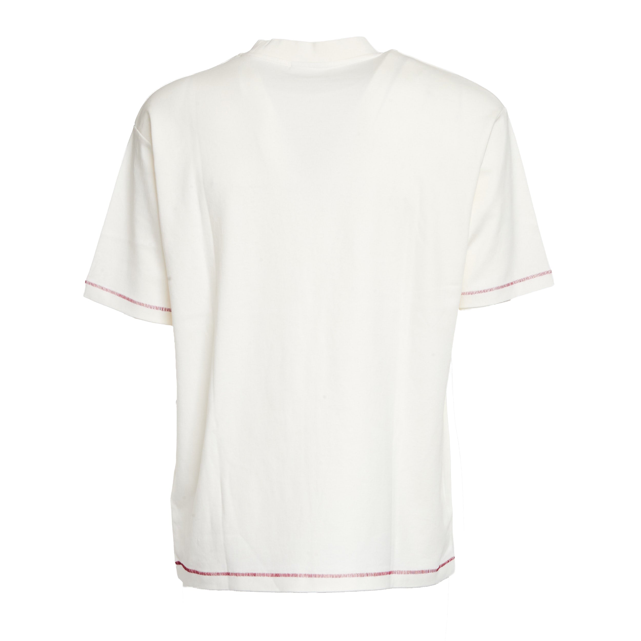 DRÔLE DE MONSIEUR Mens Regular Fit Mini Graphic T-Shirt