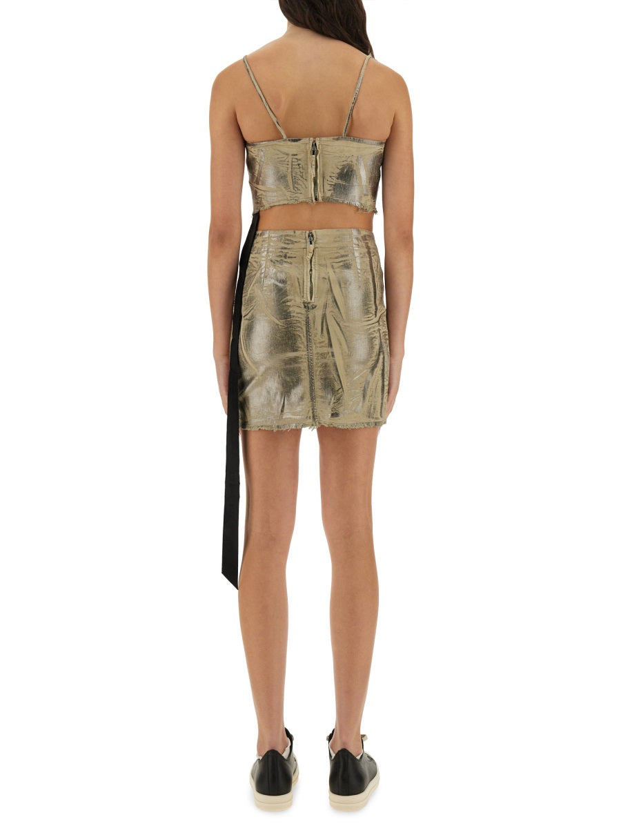 DRKSHDW Minimalist Women's Mini Top - Size S