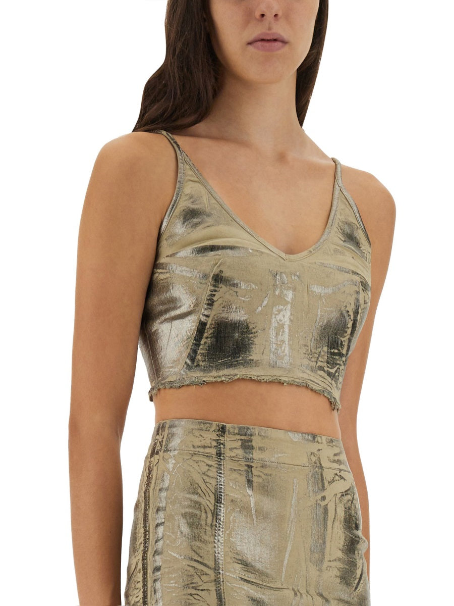 DRKSHDW Minimalist Women's Mini Top - Size S