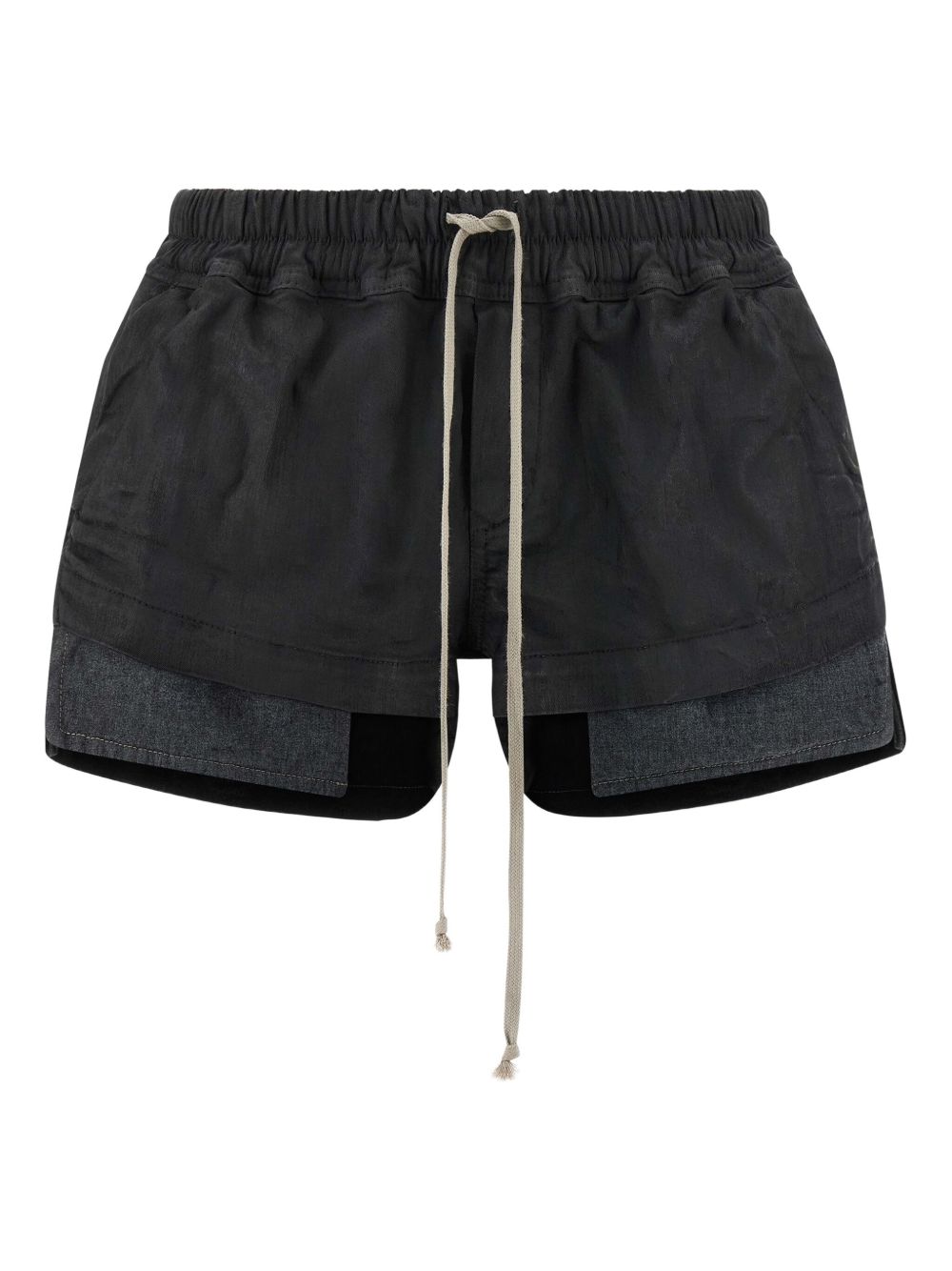 DRKSHDW Style-Forward Faded Denim Boxers with Drawstring Waist