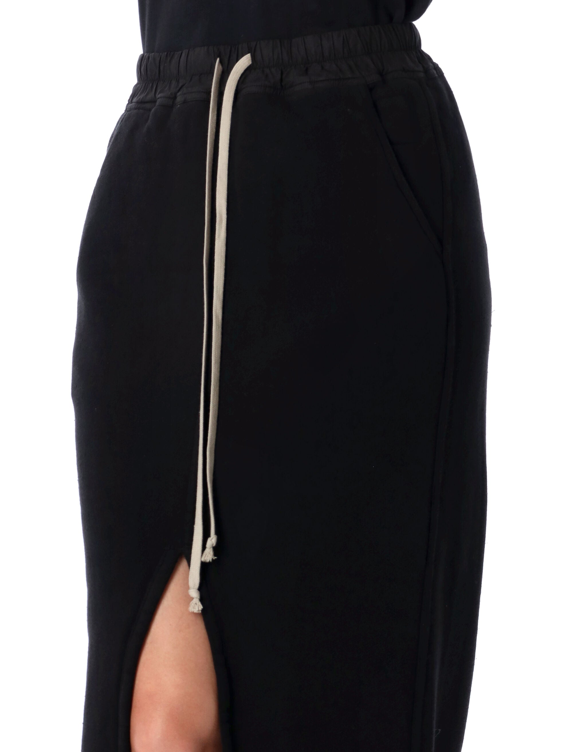 RICK OWENS Avant-Garde Slit Skirt - Size S