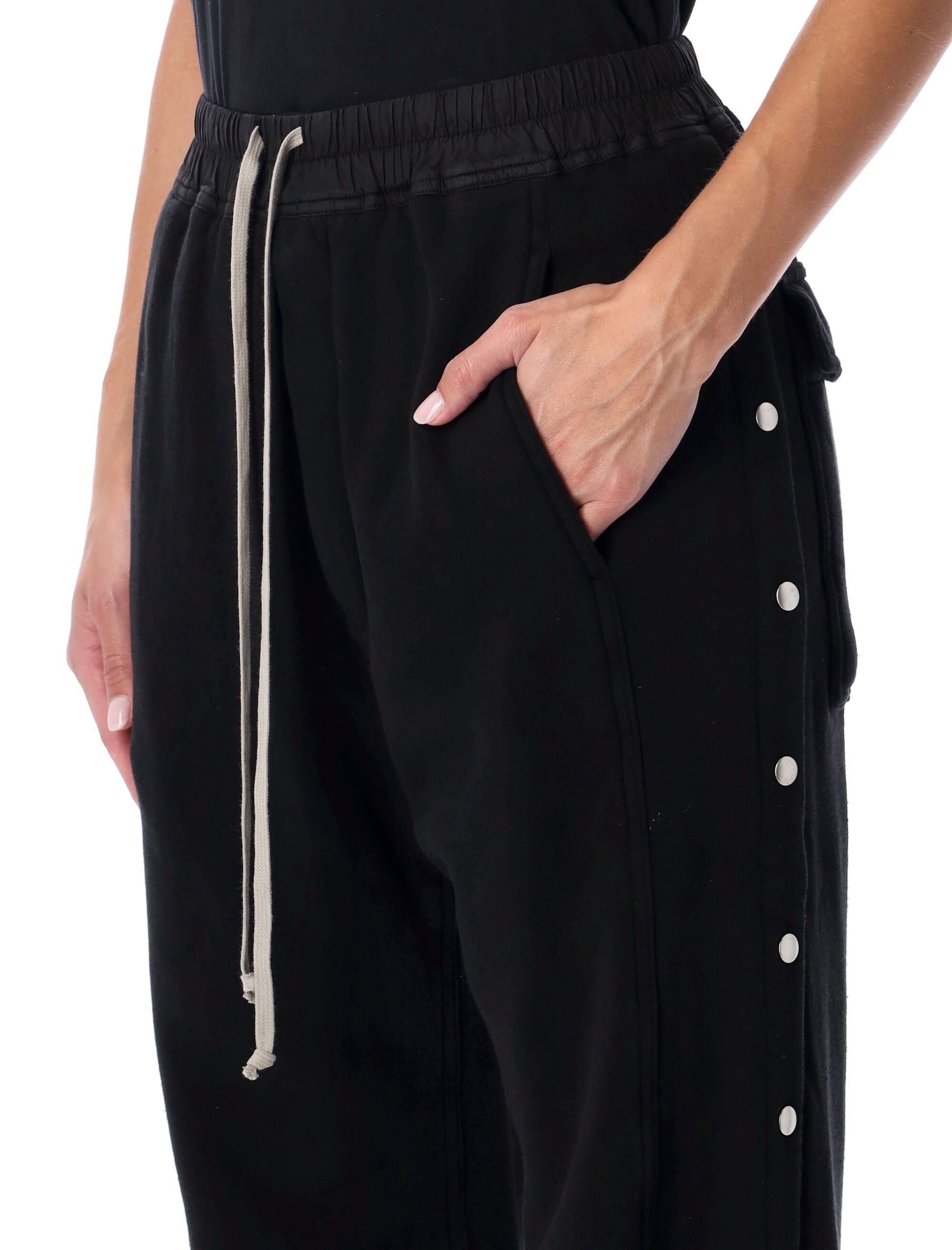 RICK OWENS Wide-Leg Pusher Pants - Floor-Length