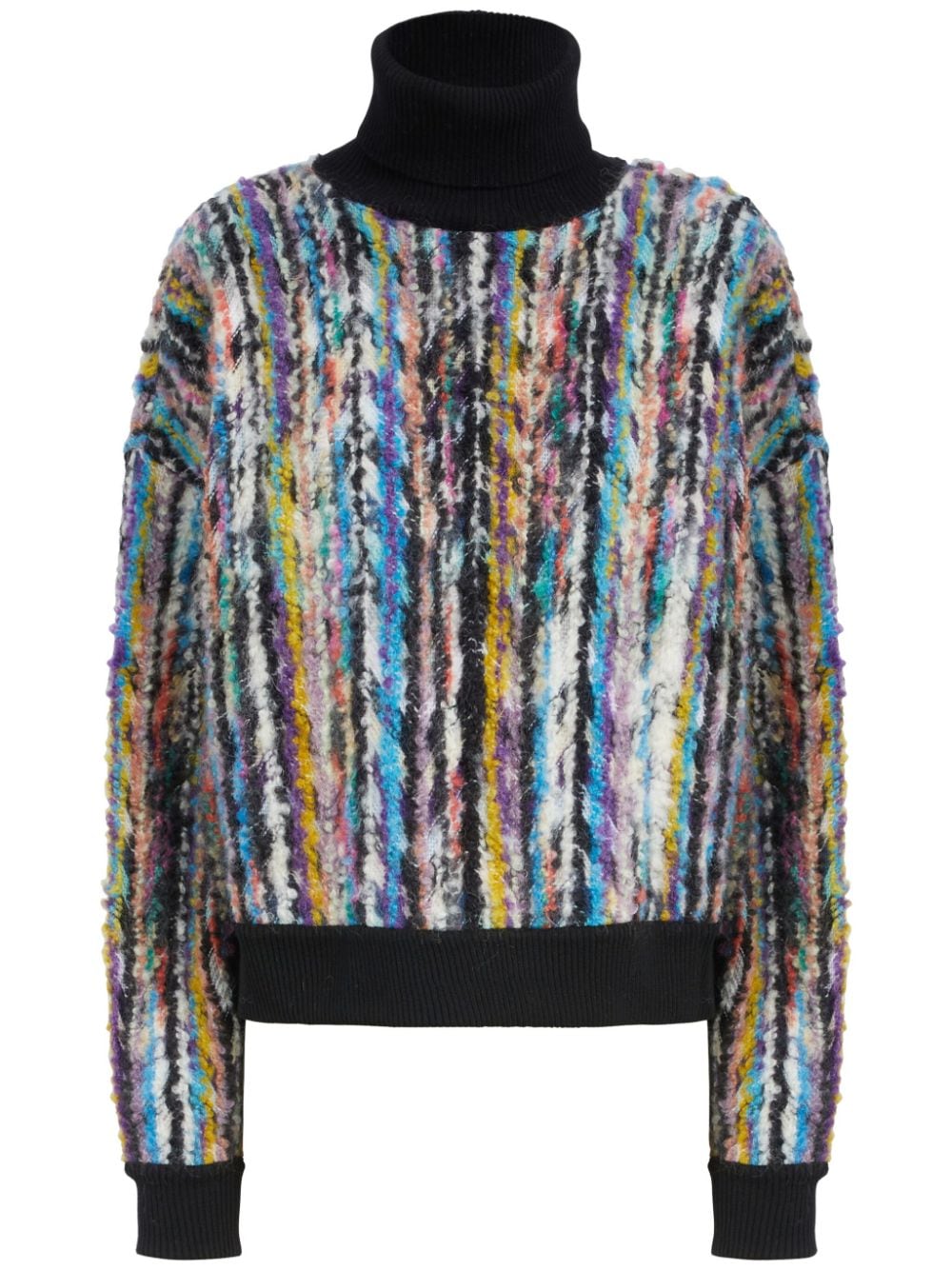 MISSONI Abstract Pattern Roll Neck Sweater - FW24