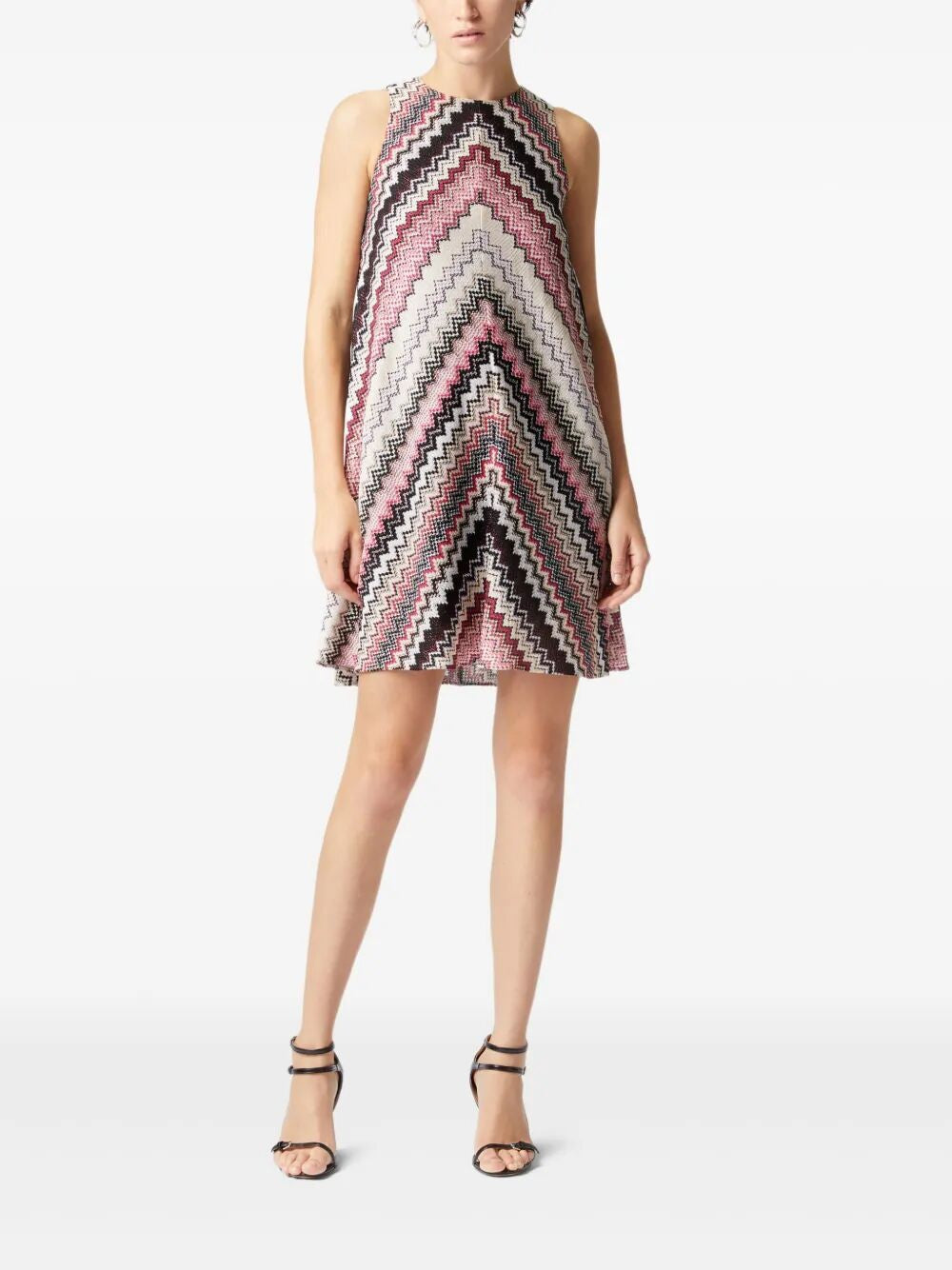 MISSONI A-Line Zigzag Patterned Dress