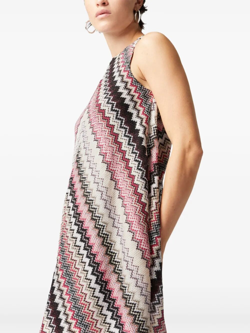 MISSONI A-Line Zigzag Patterned Dress