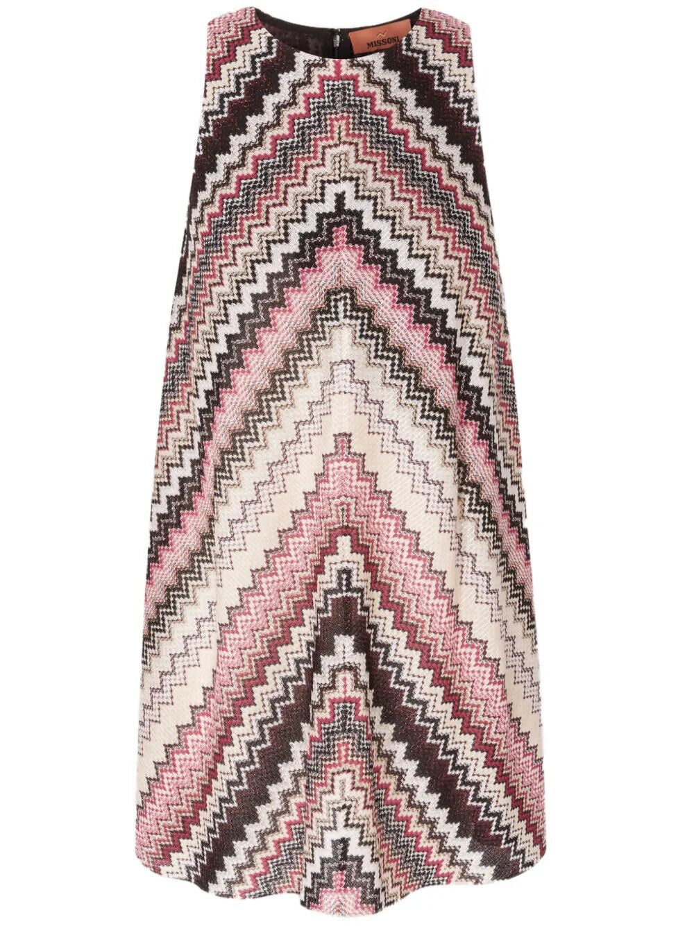 MISSONI A-Line Zigzag Patterned Dress