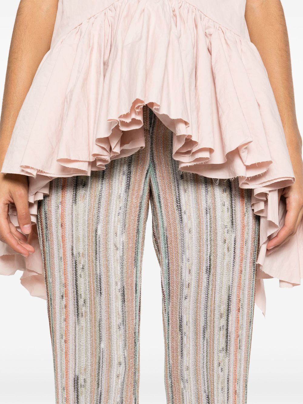MISSONI Striped Trousers for Women - SS25 Collection